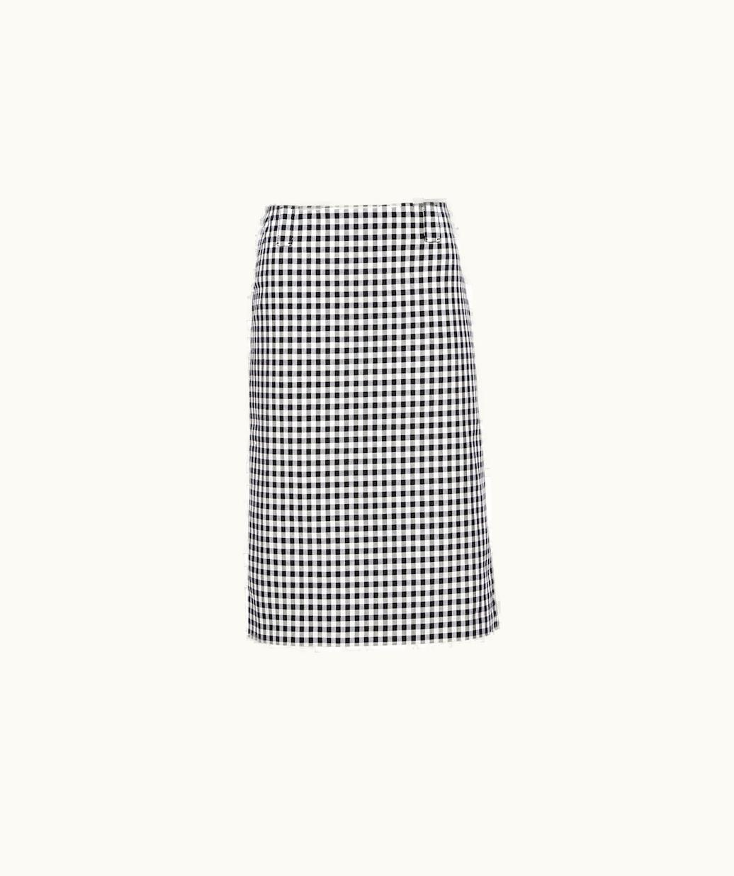 Miu Miu Miu Miu Gingham Check Skirt UZ0153098
