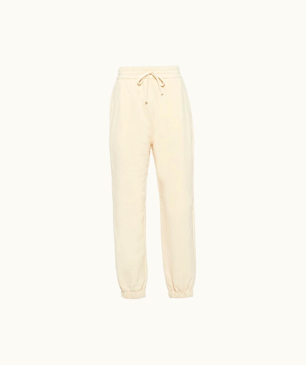 Miu Miu Miu Miu Cotton Joggers With Embroidered Logo UZ0153122
