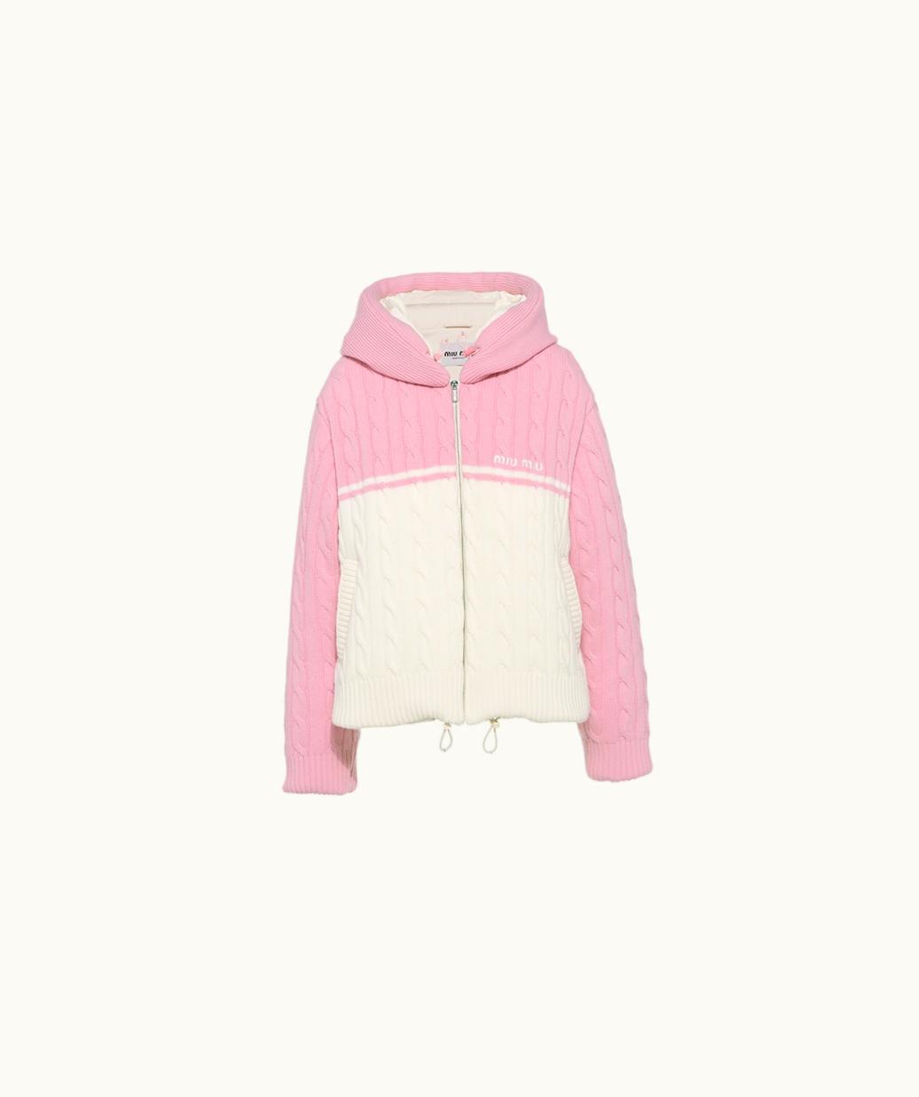 Miu Miu Miu Miu Cashmere And Wool Down Jacket UZ0153157