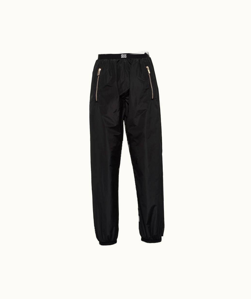 Miu Miu Miu Miu Technical Silk Joggers UZ0153180