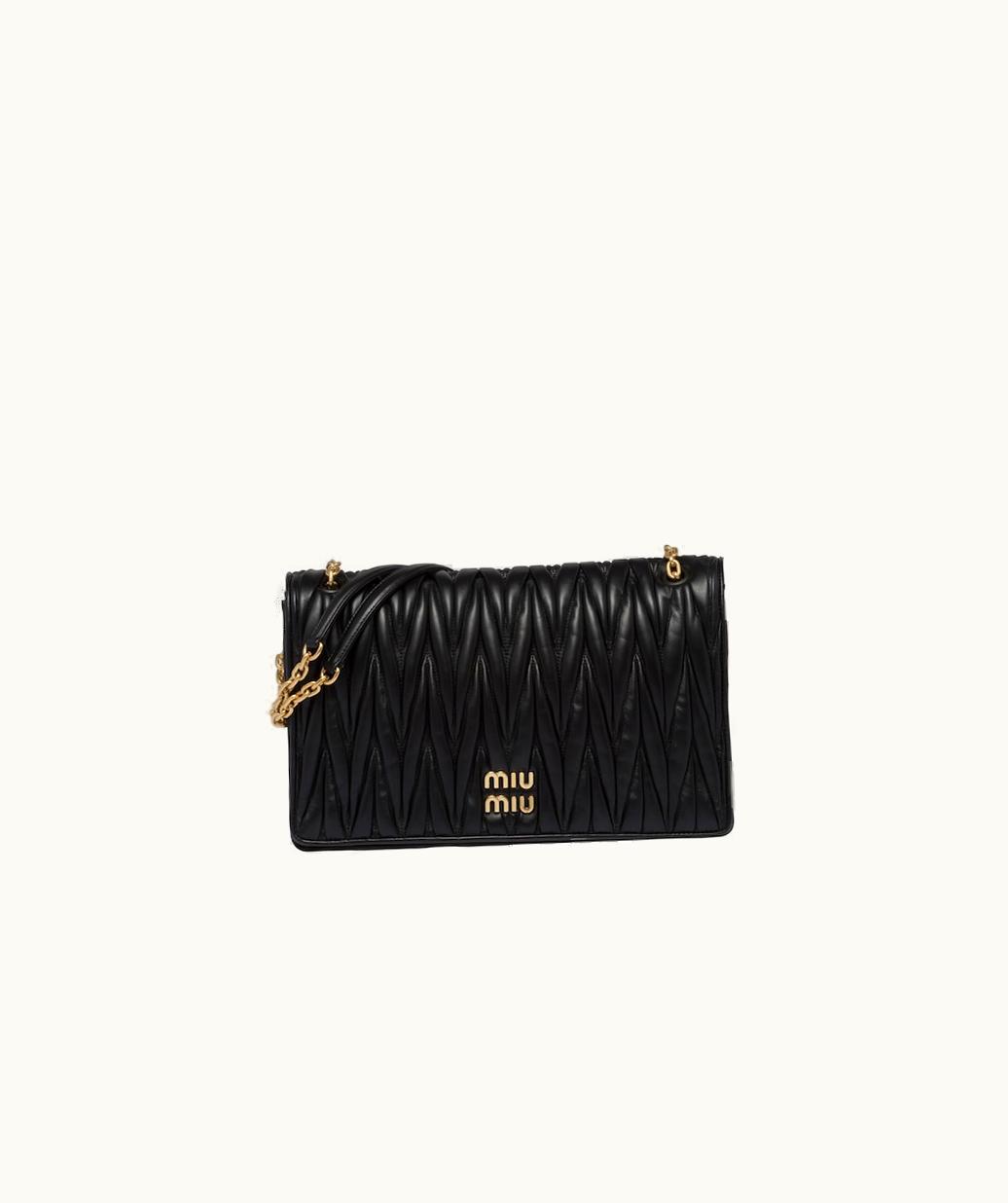 Miu Miu Miu Miu Matelassé Nappa Leather Bag UZ0153224