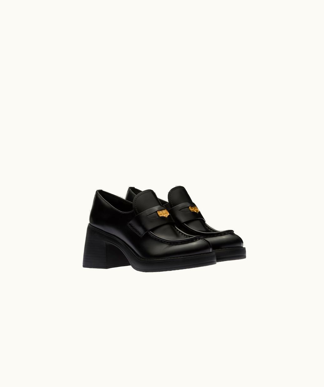 Miu Miu Miu Miu Leather Penny Loafers UZ0153265