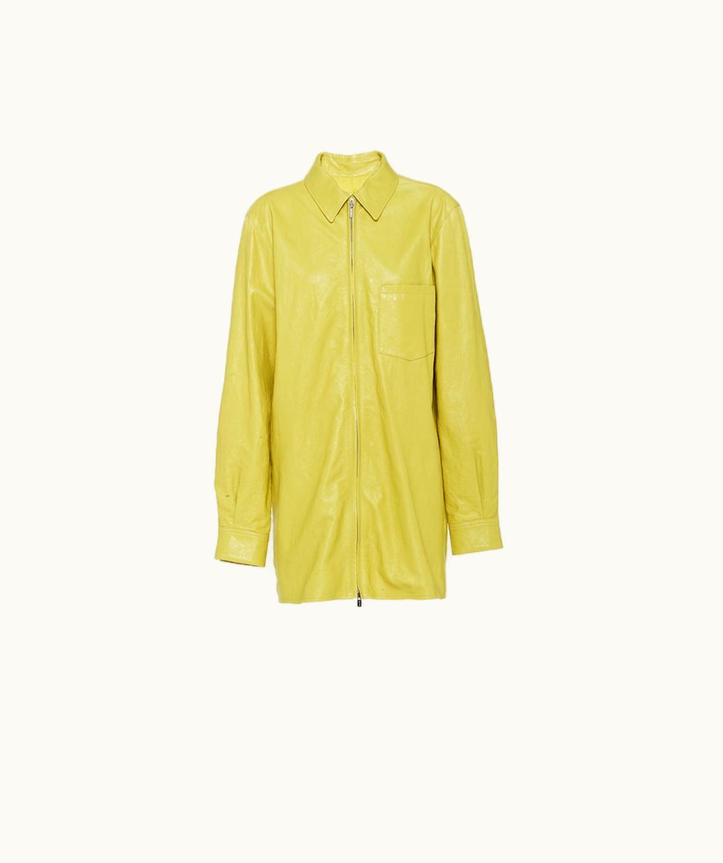 Miu Miu Miu Miu Nappa Leather Shirt UZ0153284