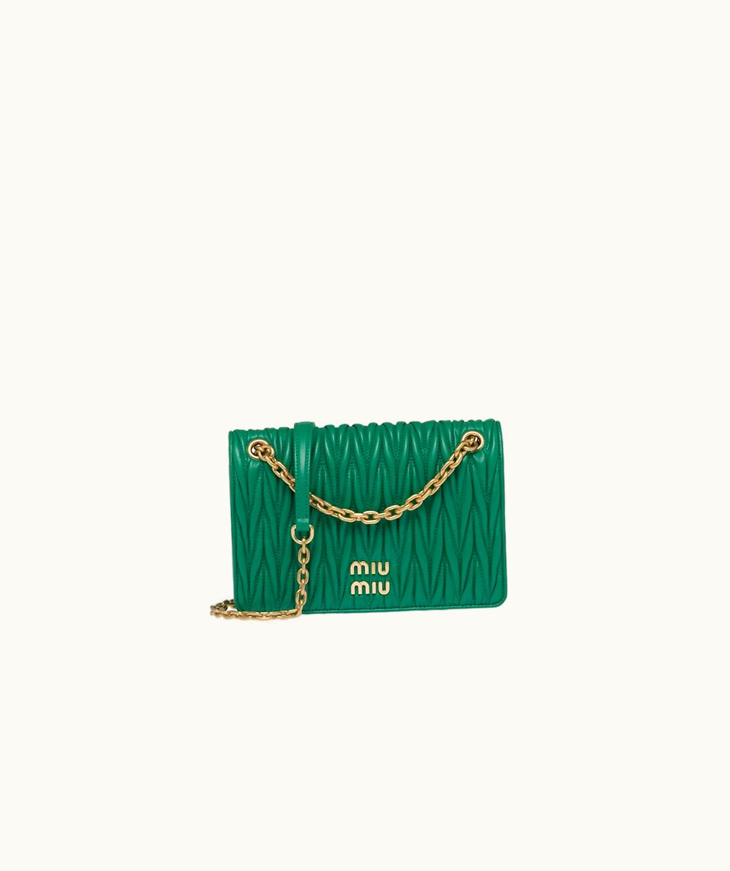 Miu Miu Miu Miu Matelassé Nappa Leather Mini-Bag UZ0153371