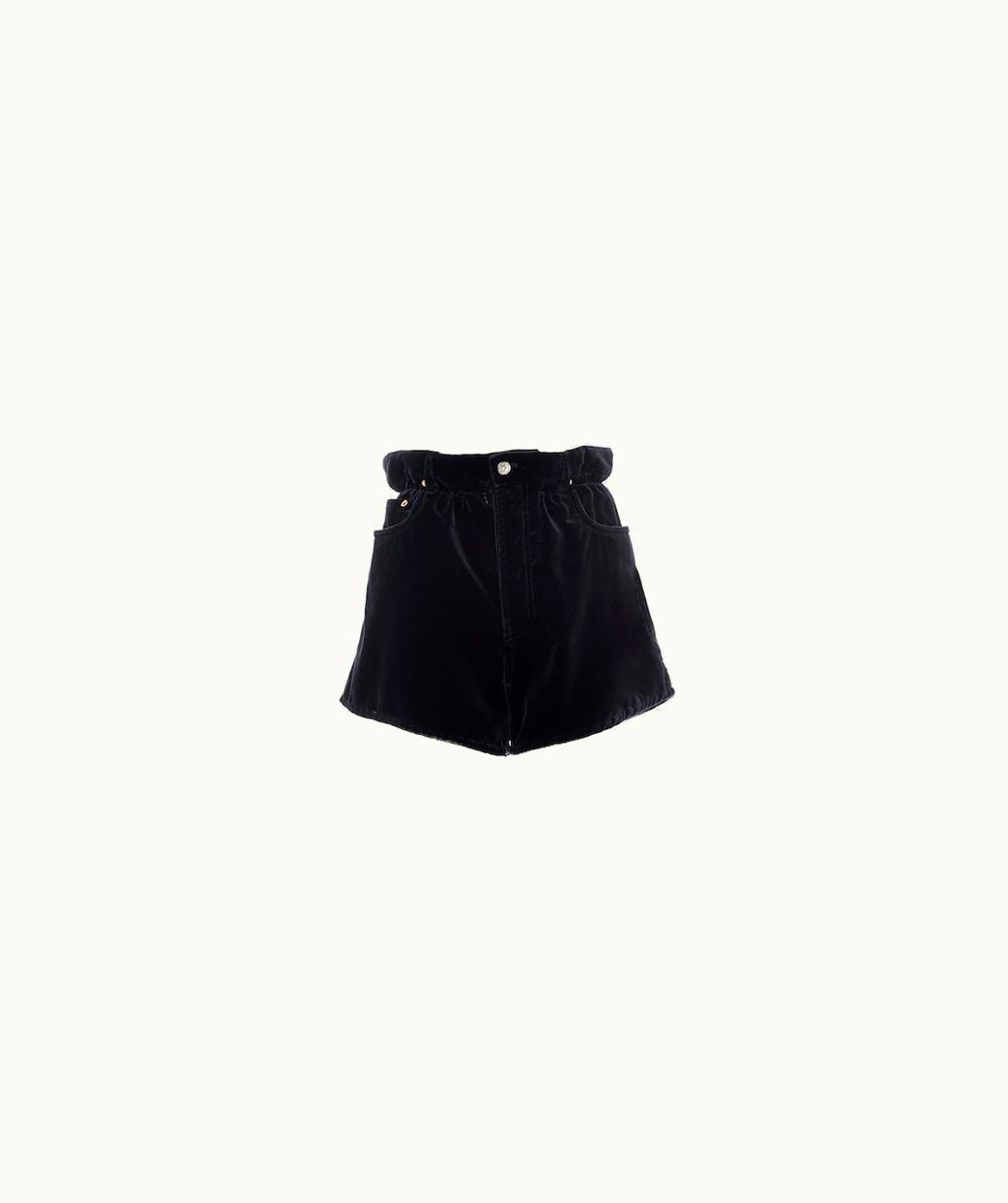 Miu Miu Miu Miu Velvet Shorts