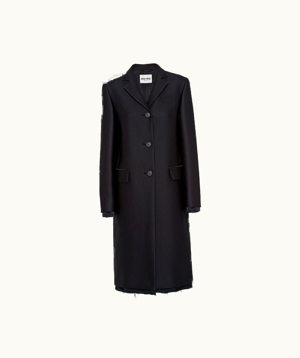 Miu Miu Miu Miu Single-Breasted Radzimir Coat