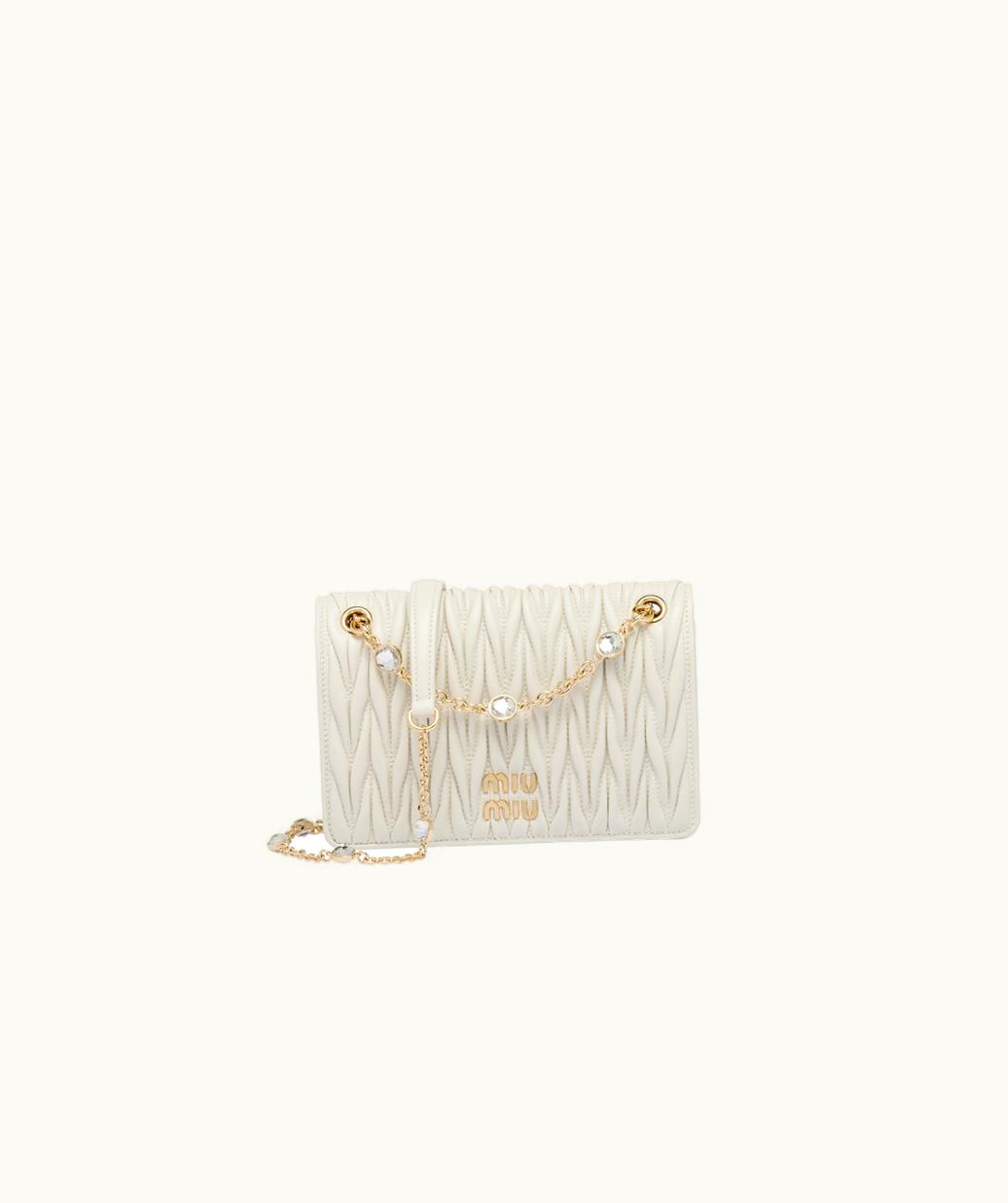Miu Miu Miu Miu Matelassé Nappa Leather Mini-Bag UZ0153455