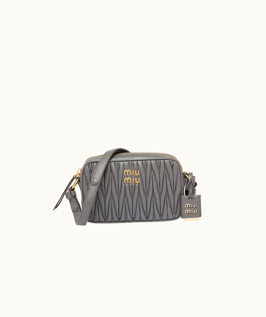 Miu Miu Miu Miu Matelassé Nappa Leather Shoulder Bag UZ0153501