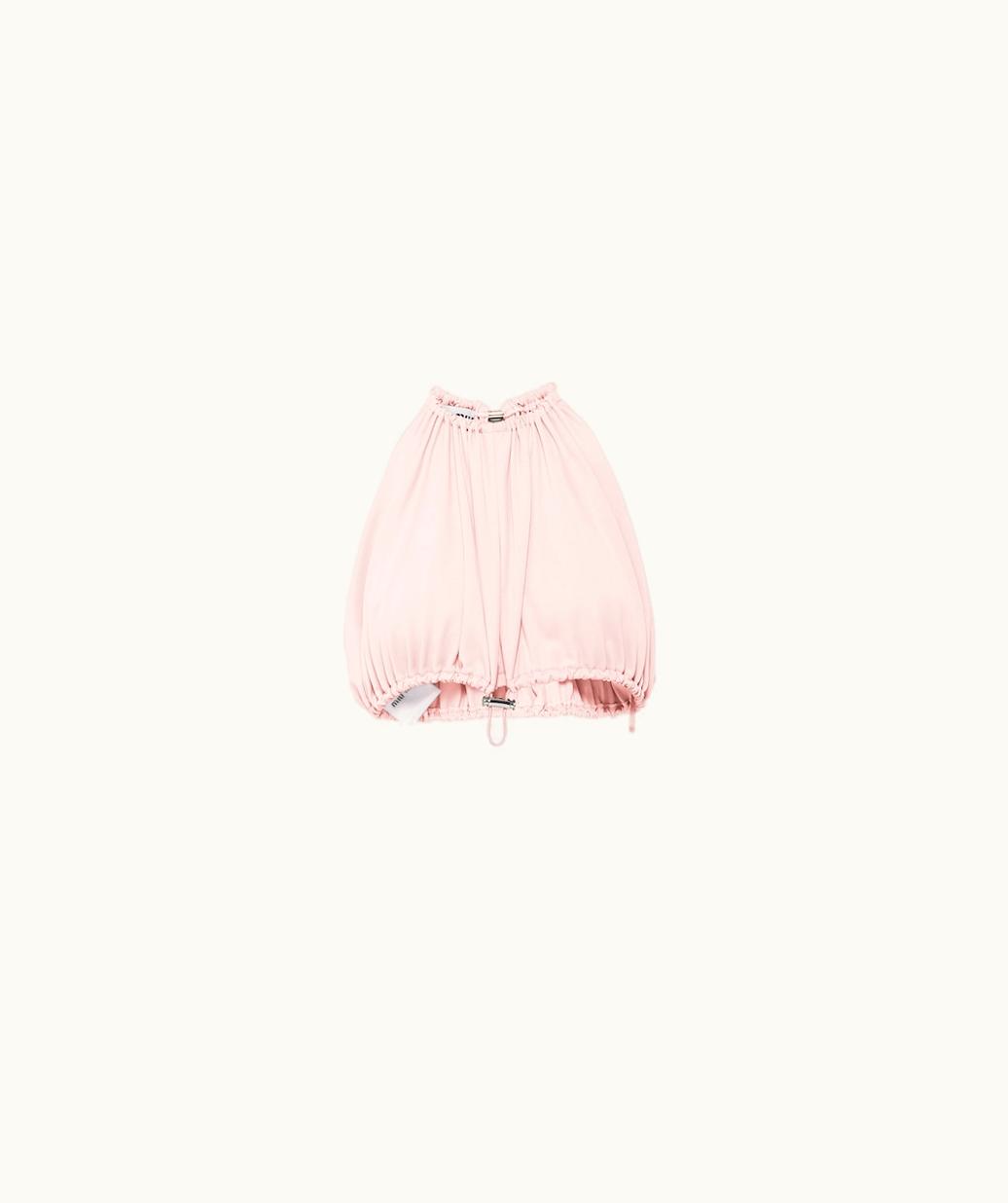 Miu Miu Miu Miu Organzine Halter Top