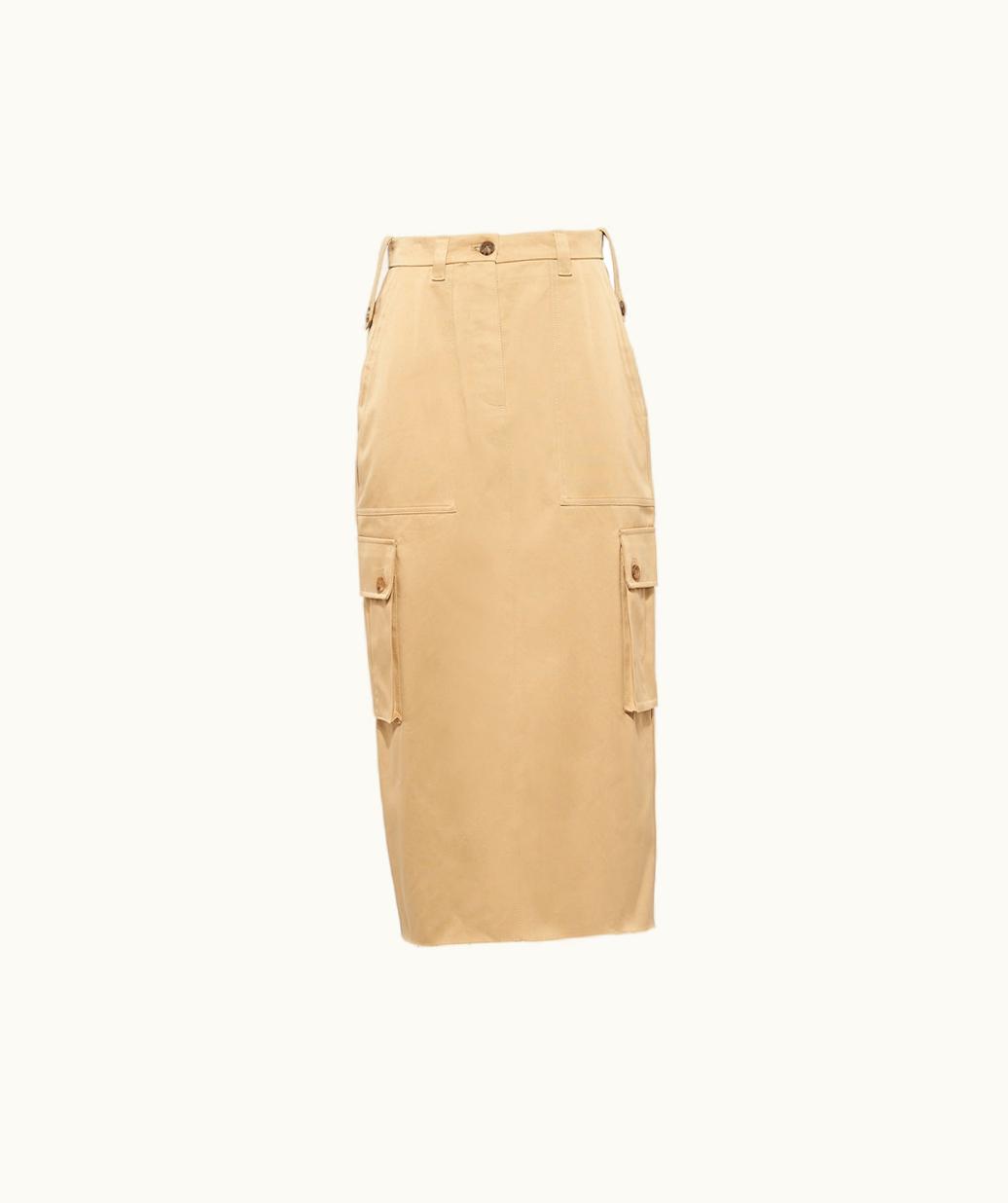 Miu Miu Miu Miu Chino Midi Skirt