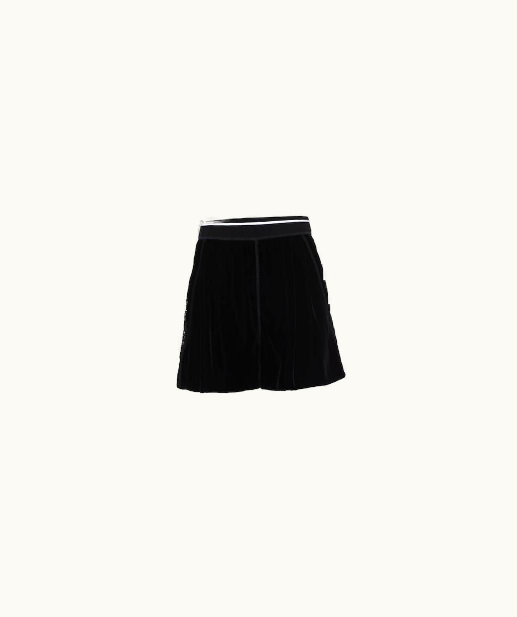 Miu Miu Miu Miu Velvet Bermuda Shorts