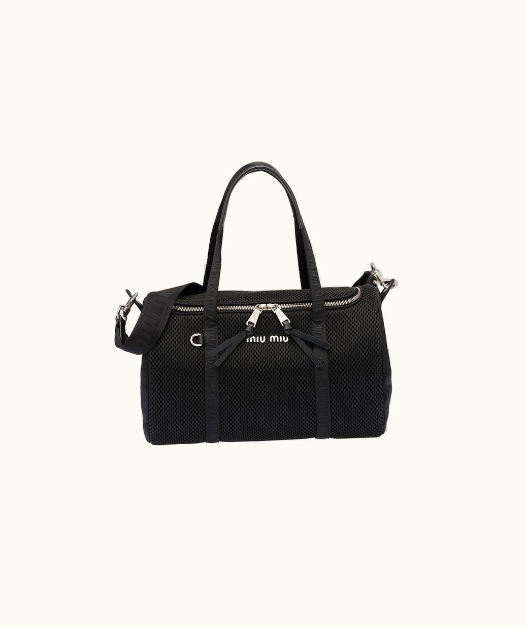 Miu Miu Miu Miu Mesh Pet Carrier Bag