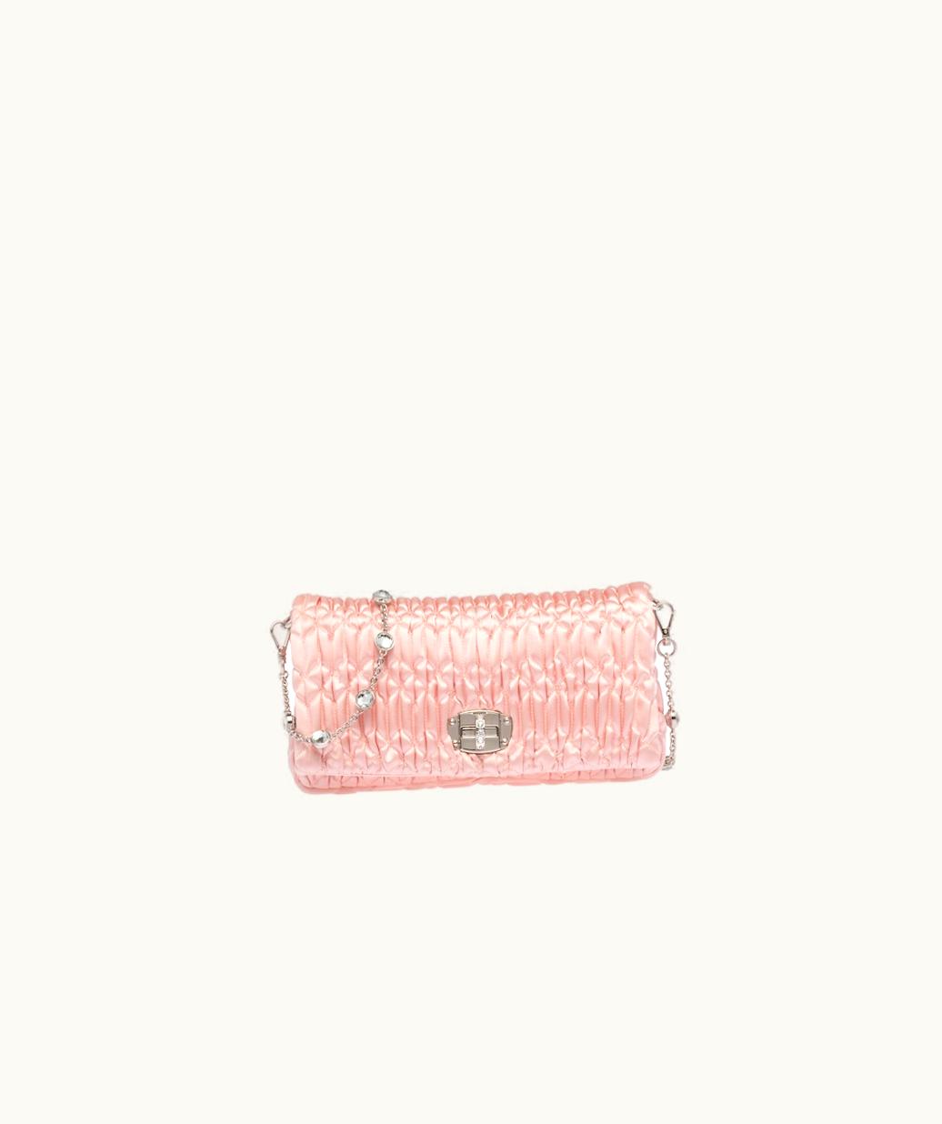 Miu Miu Miu Miu Crystal Satin Bag UZ0153566