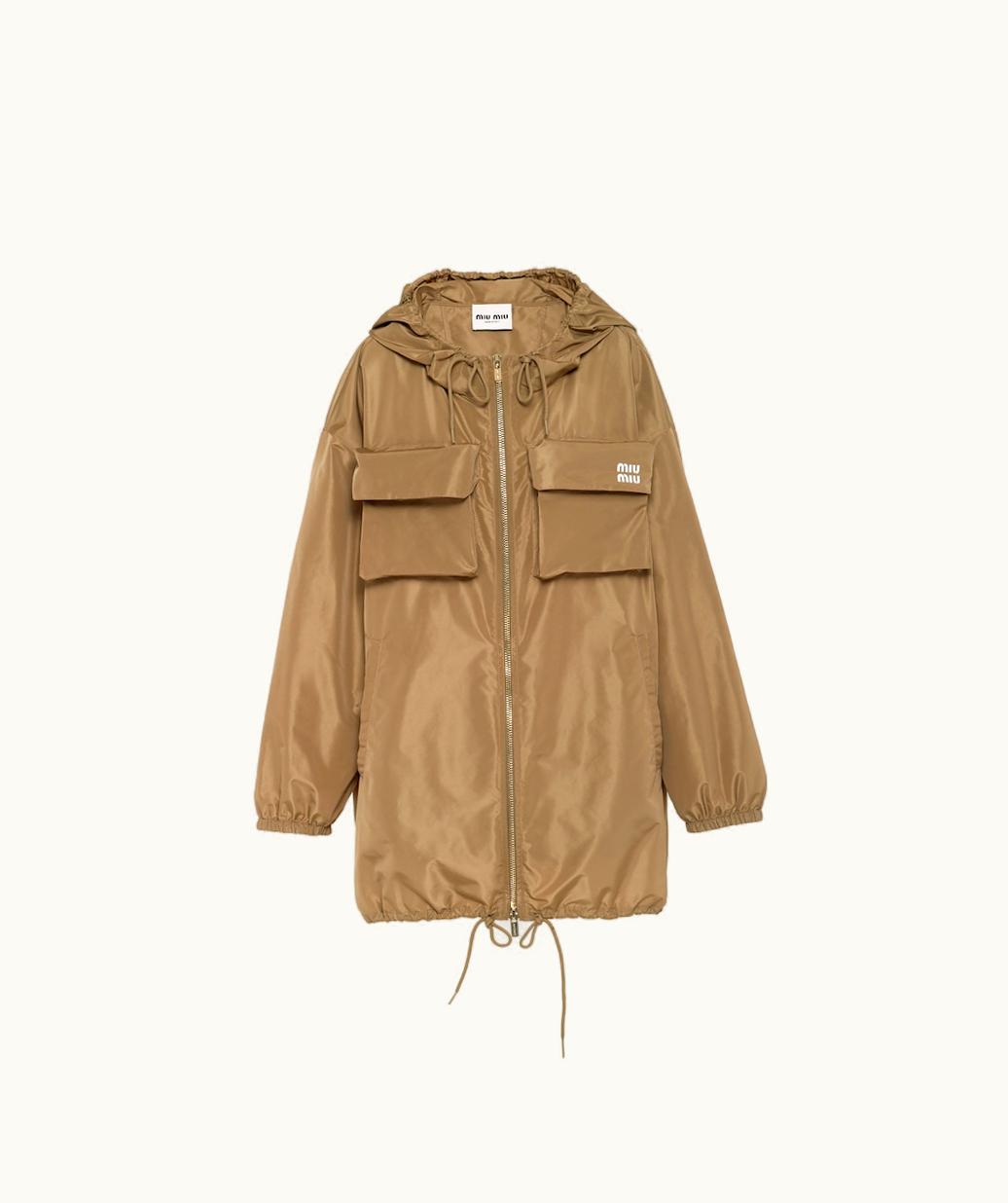 Miu Miu Miu Miu Technical Fabric Blouson Jacket UZ0153599