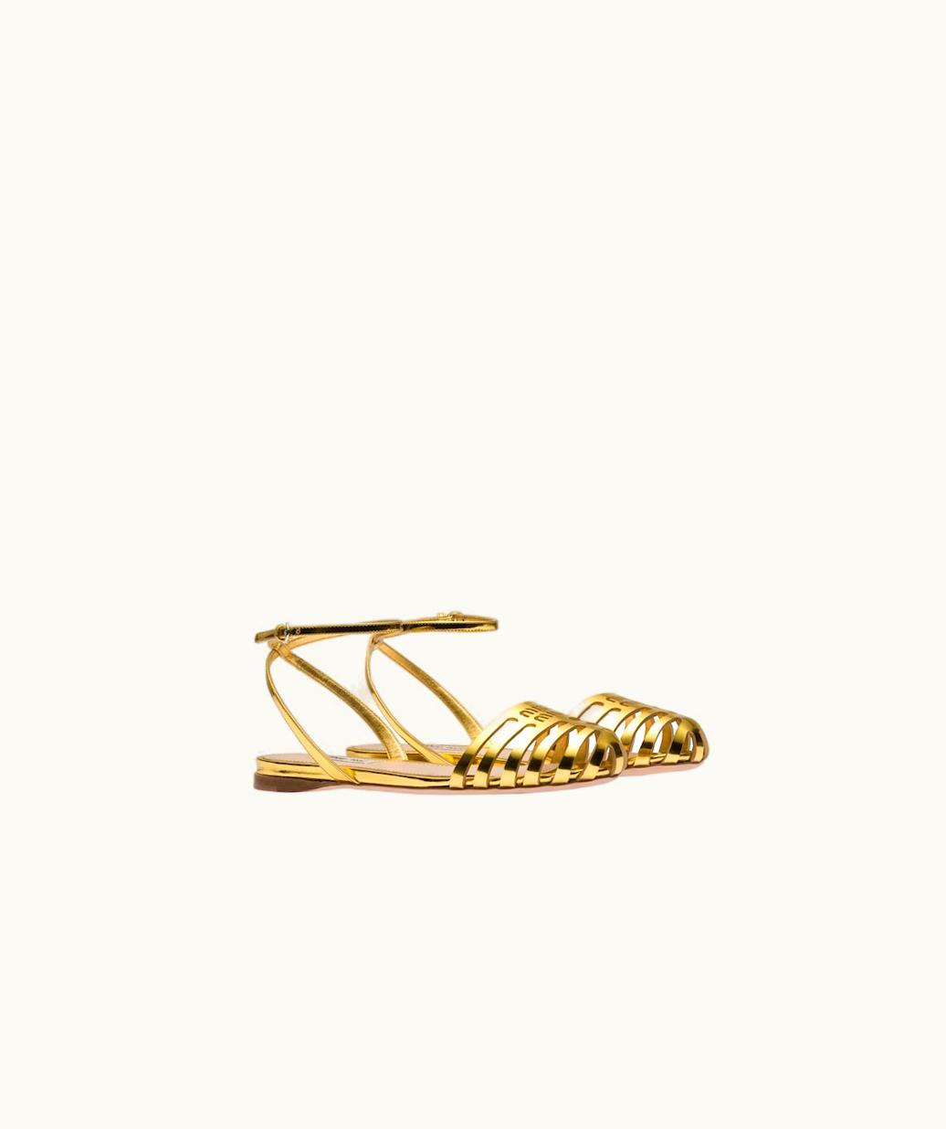 Miu Miu Miu Miu Leather D'Orsay Ballerinas