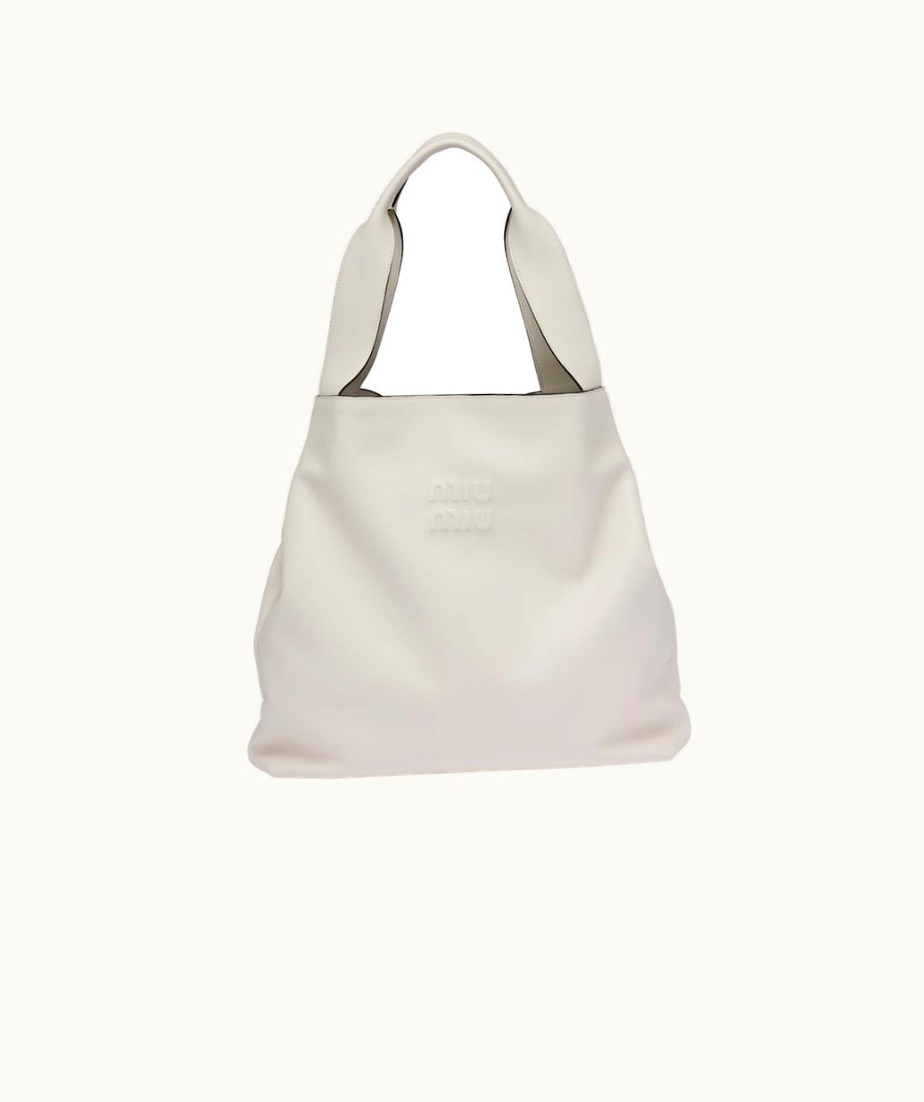 Miu Miu Miu Miu Leather Hobo Bag