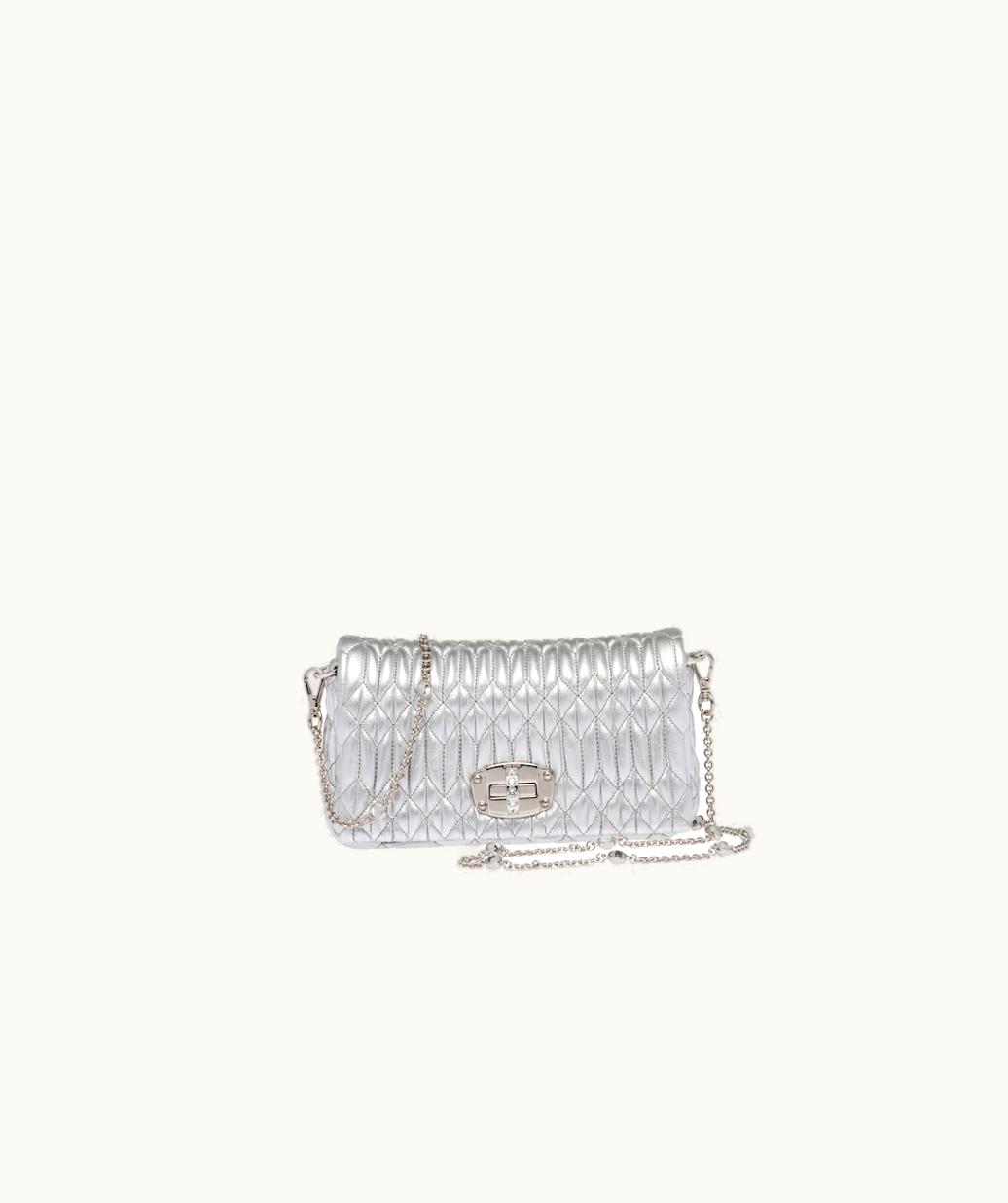Miu Miu Miu Miu Crystal Nappa Leather And Crystal Mini-Bag UZ0153882