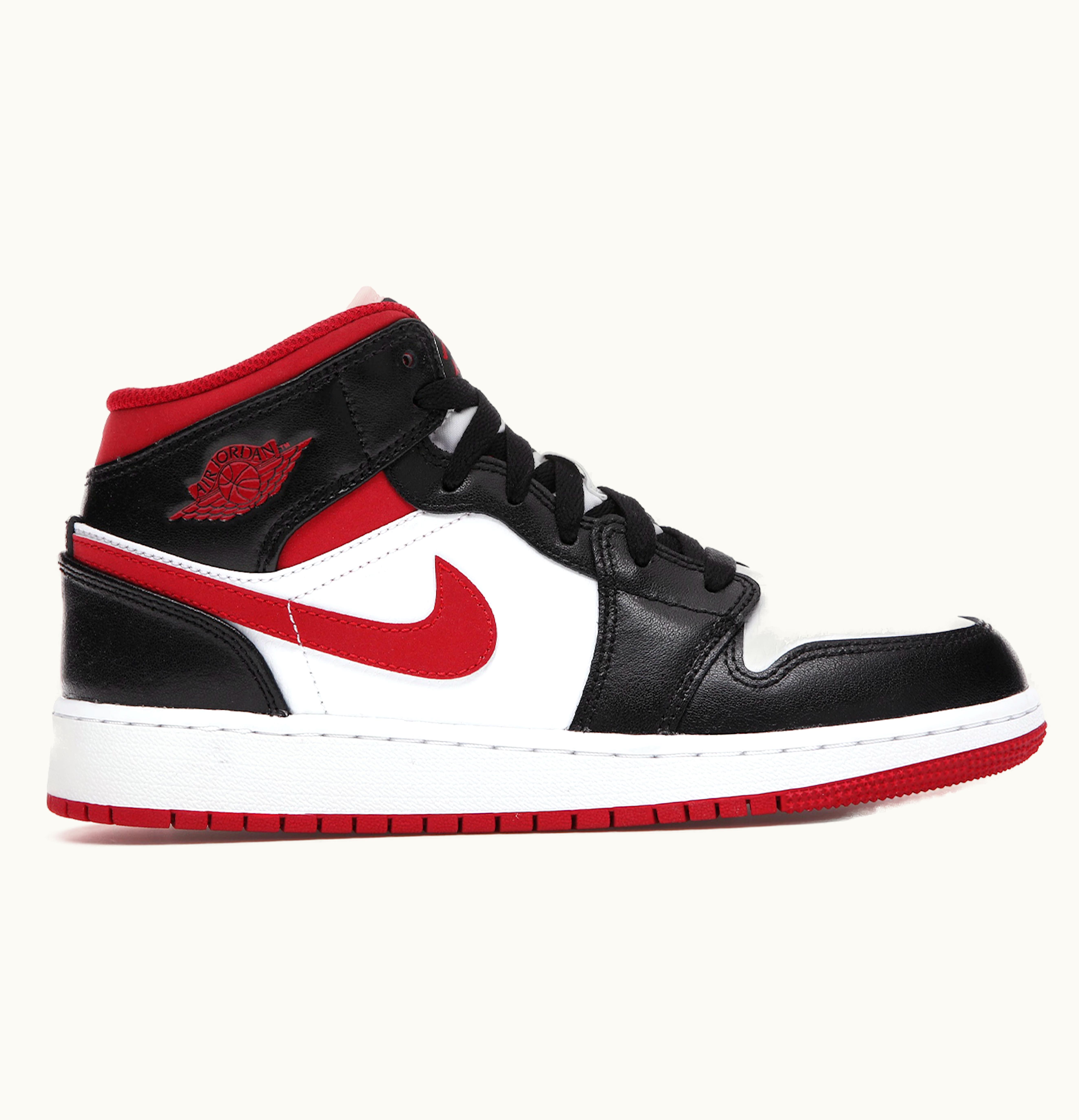 Jordan Air Jordan 1 Mid Black Gym Red GS
