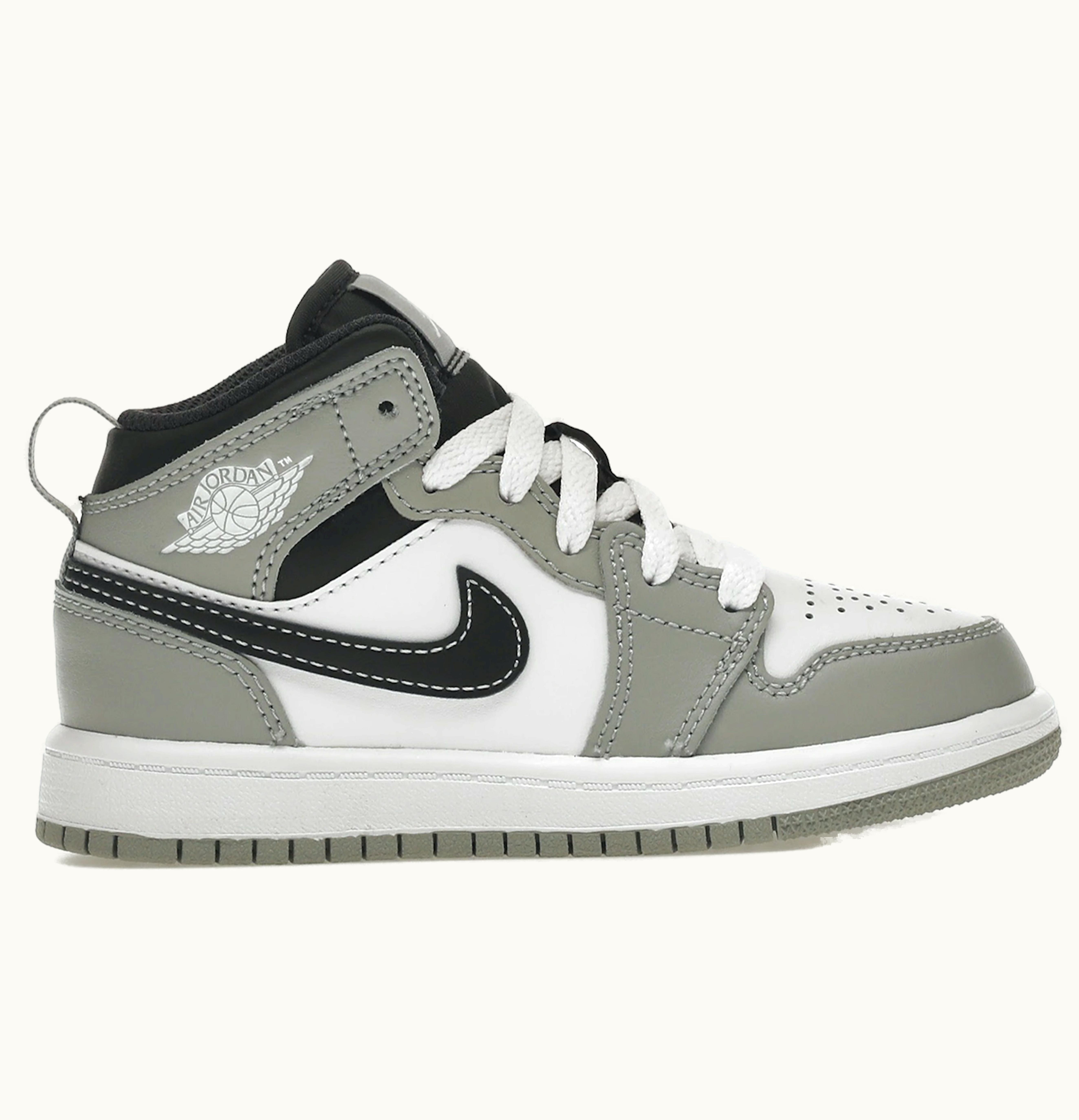 Jordan Air Jordan 1 Mid Light Smoke Grey 2022 PS