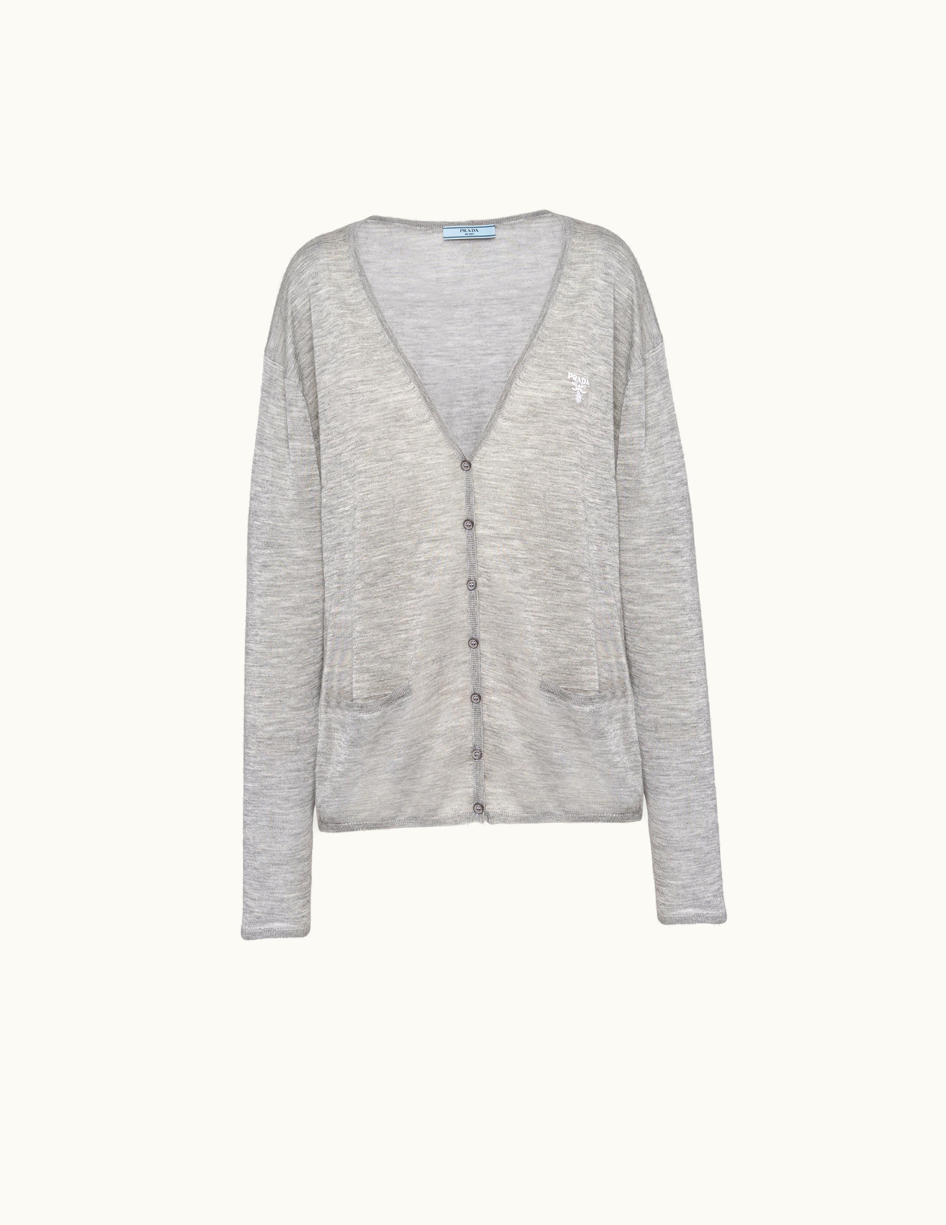 Prada Prada Cashmere And Silk Cardigan