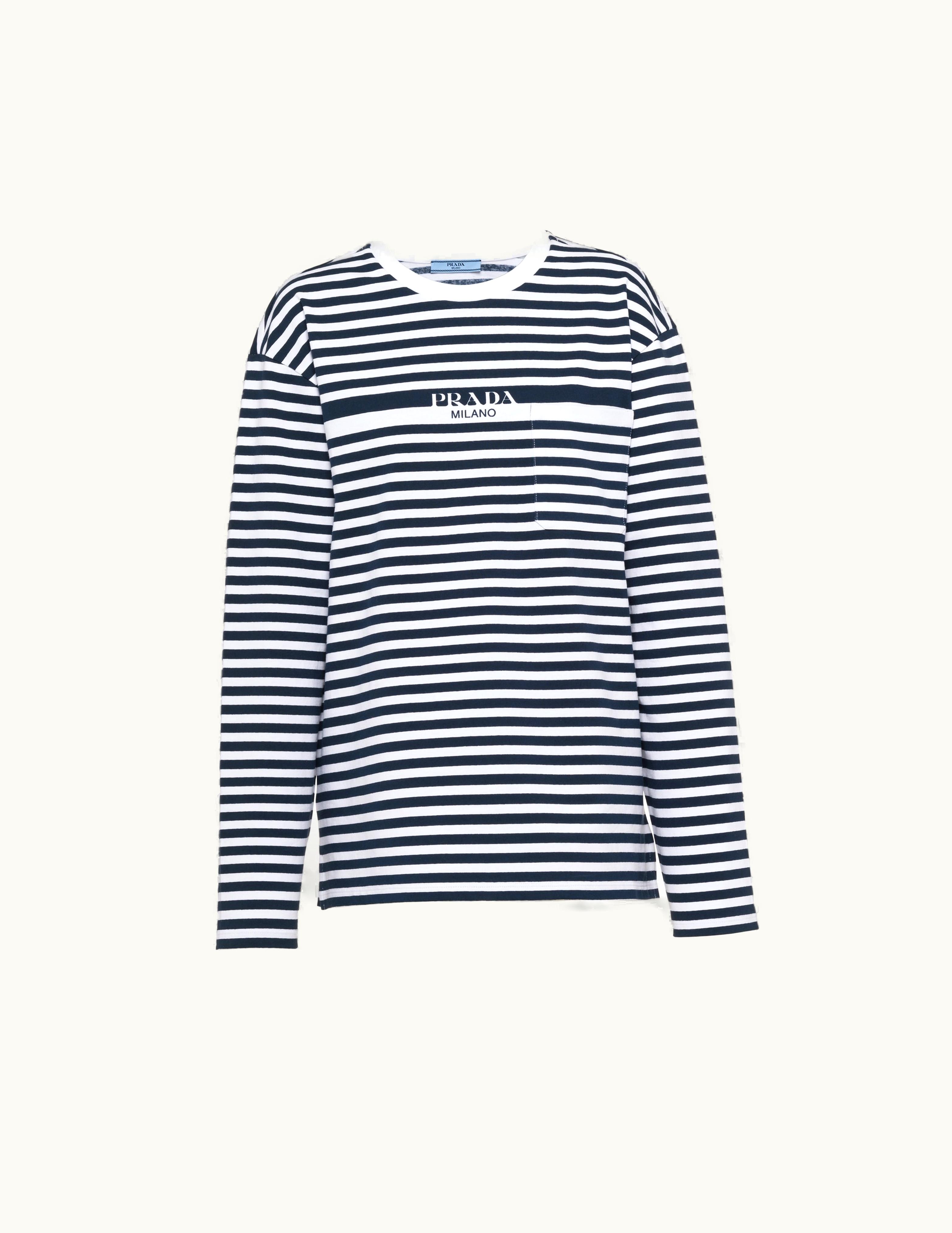 Prada Prada Printed Jersey T-Shirt UZ0155214