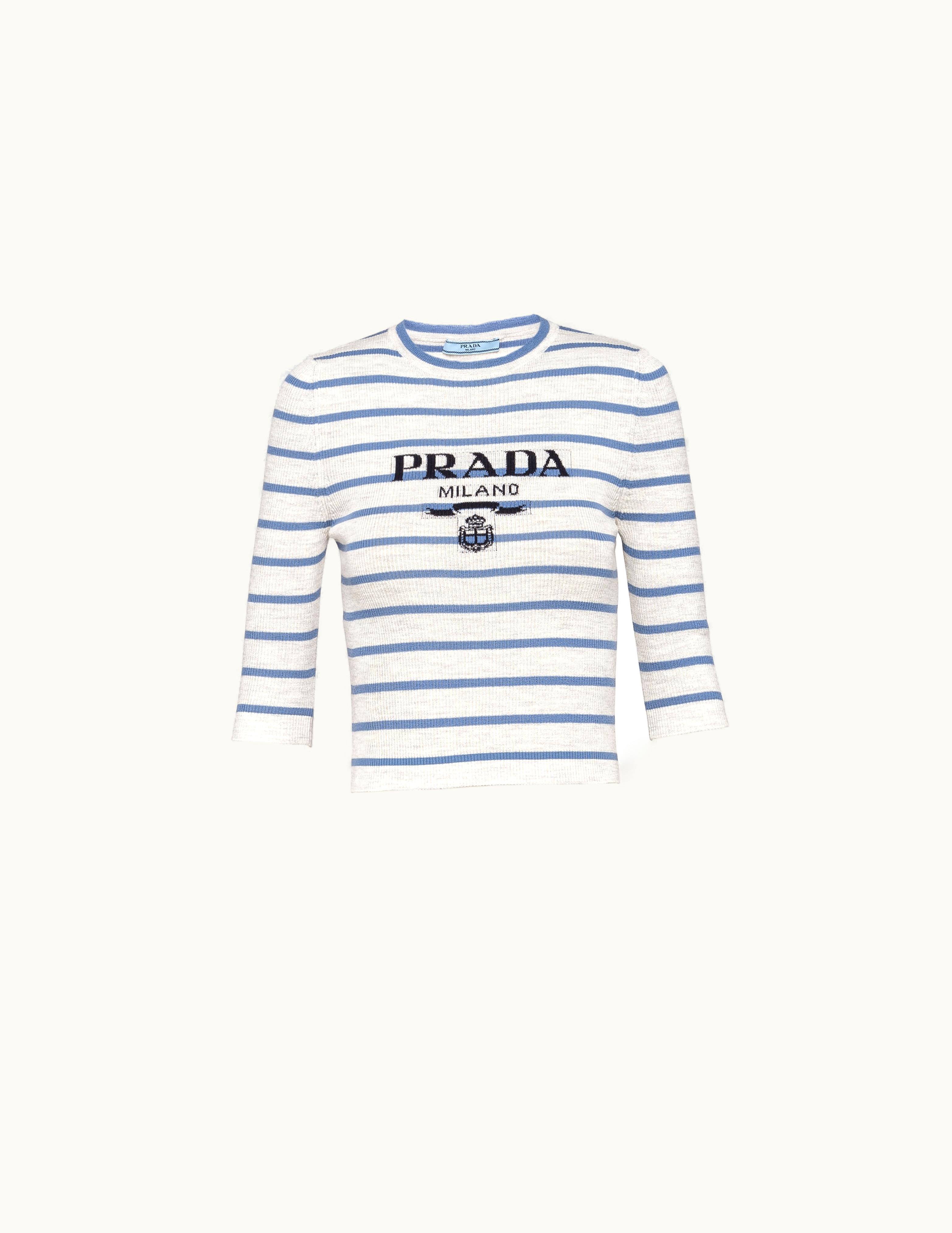 Prada Prada Superfine Wool Crew-Neck Sweater UZ0155243