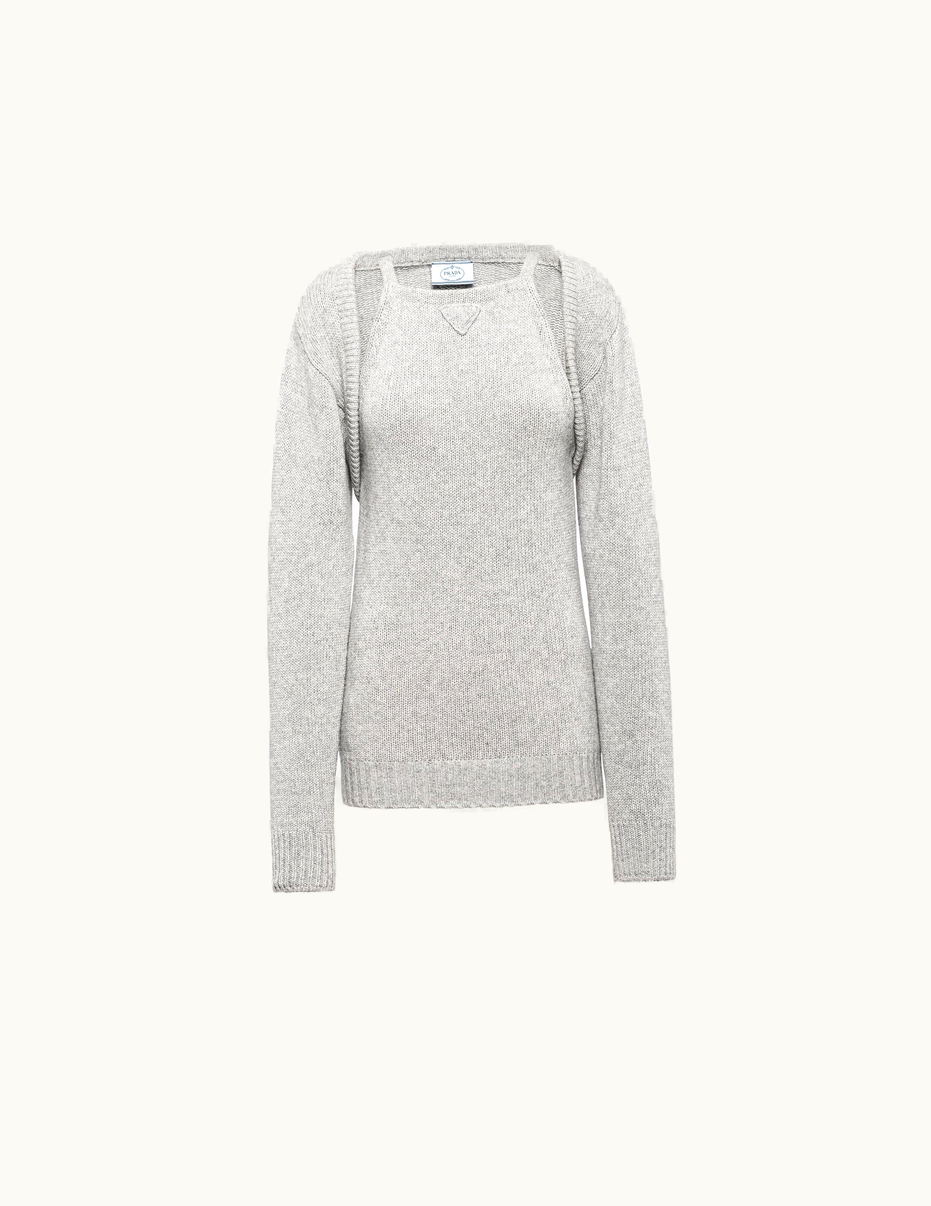 Prada Prada Wool And Cashmere Twinset