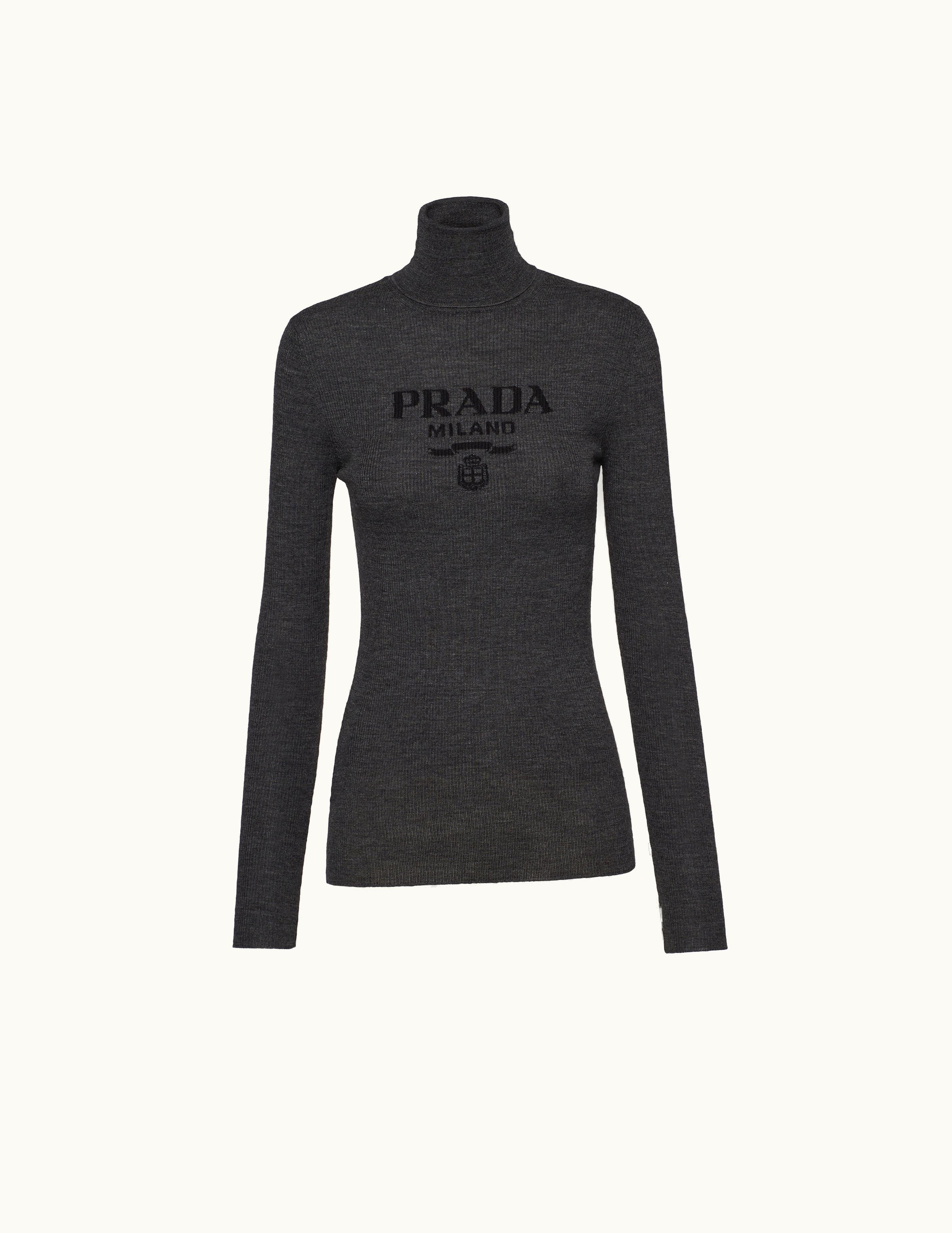 Prada Prada Superfine Wool Turtleneck Sweater UZ0155297
