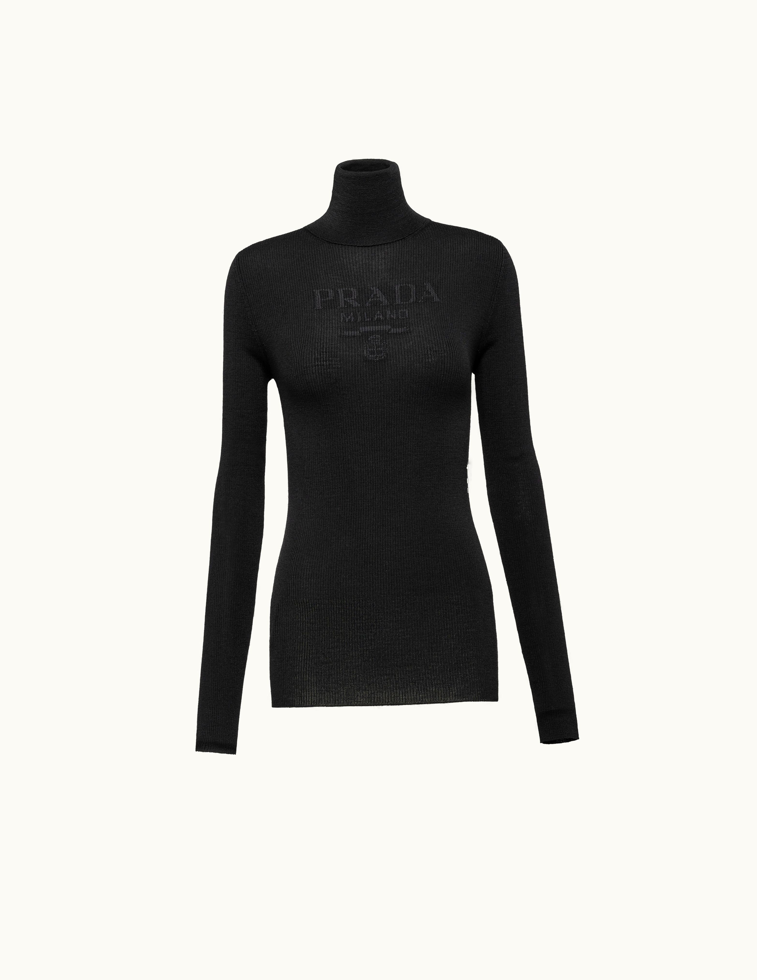 Prada Prada Superfine Wool Turtleneck Sweater UZ0155299