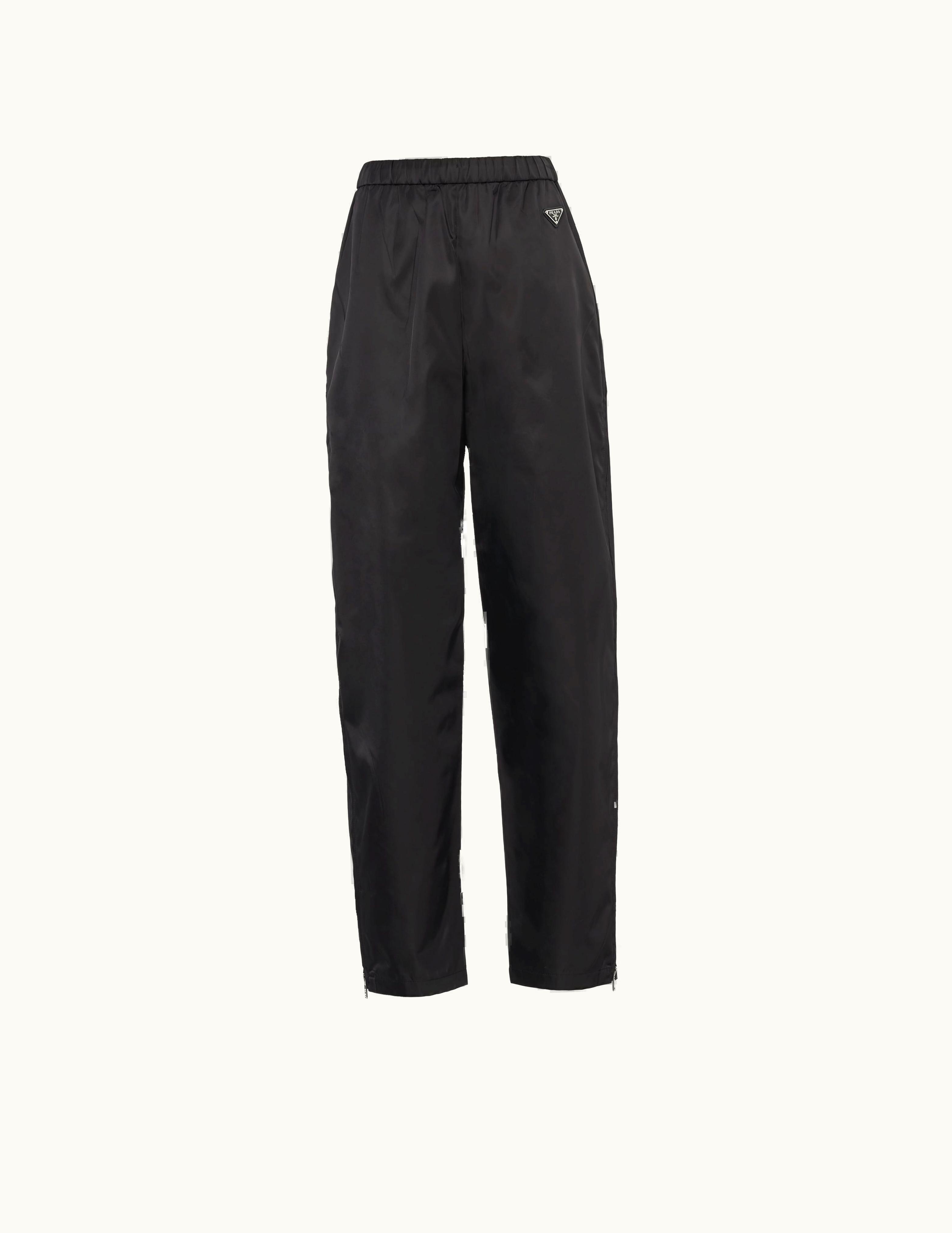 Prada Prada Re-Nylon Wide-Legged Joggers