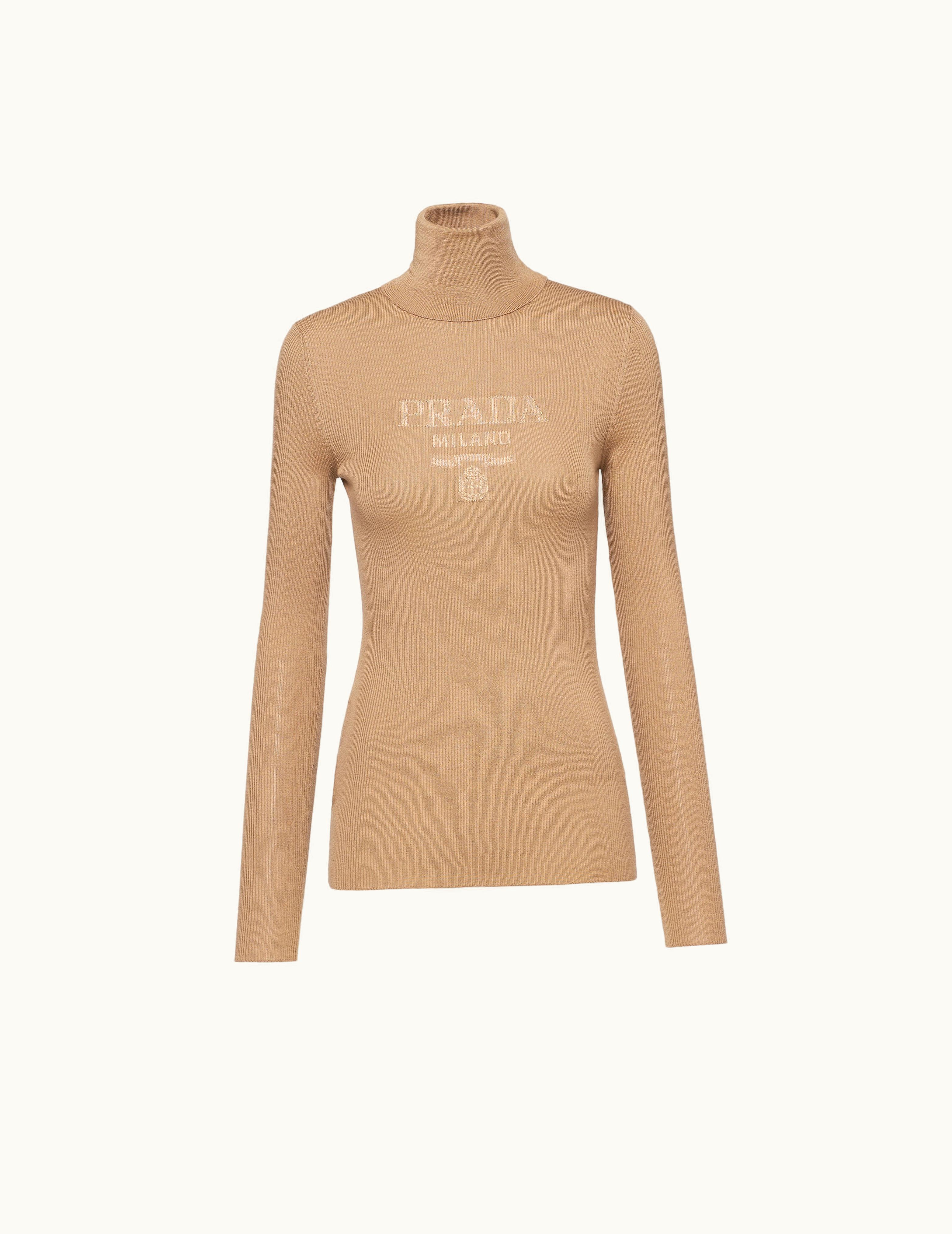 Prada Prada Superfine Wool Turtleneck Sweater UZ0155320