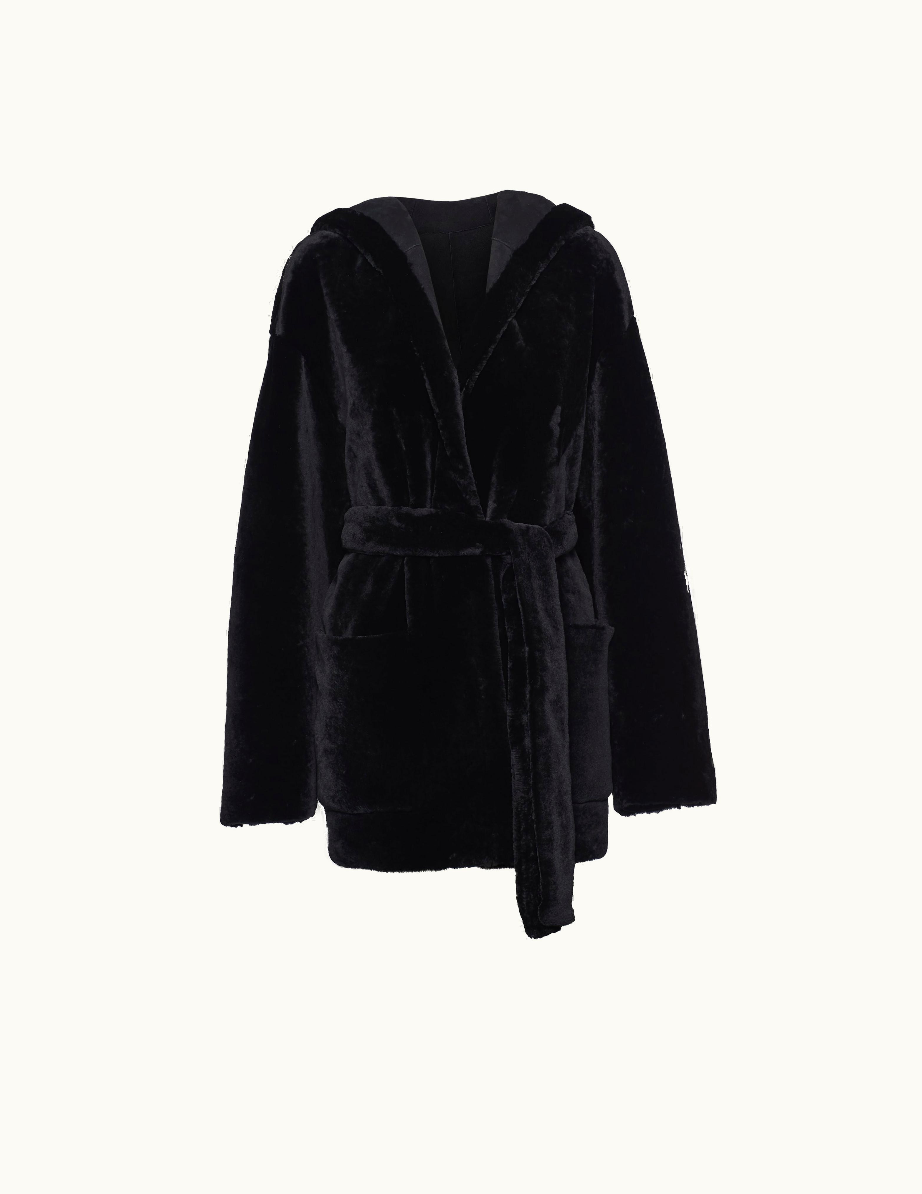 Prada Prada Shearling Caban Jacket