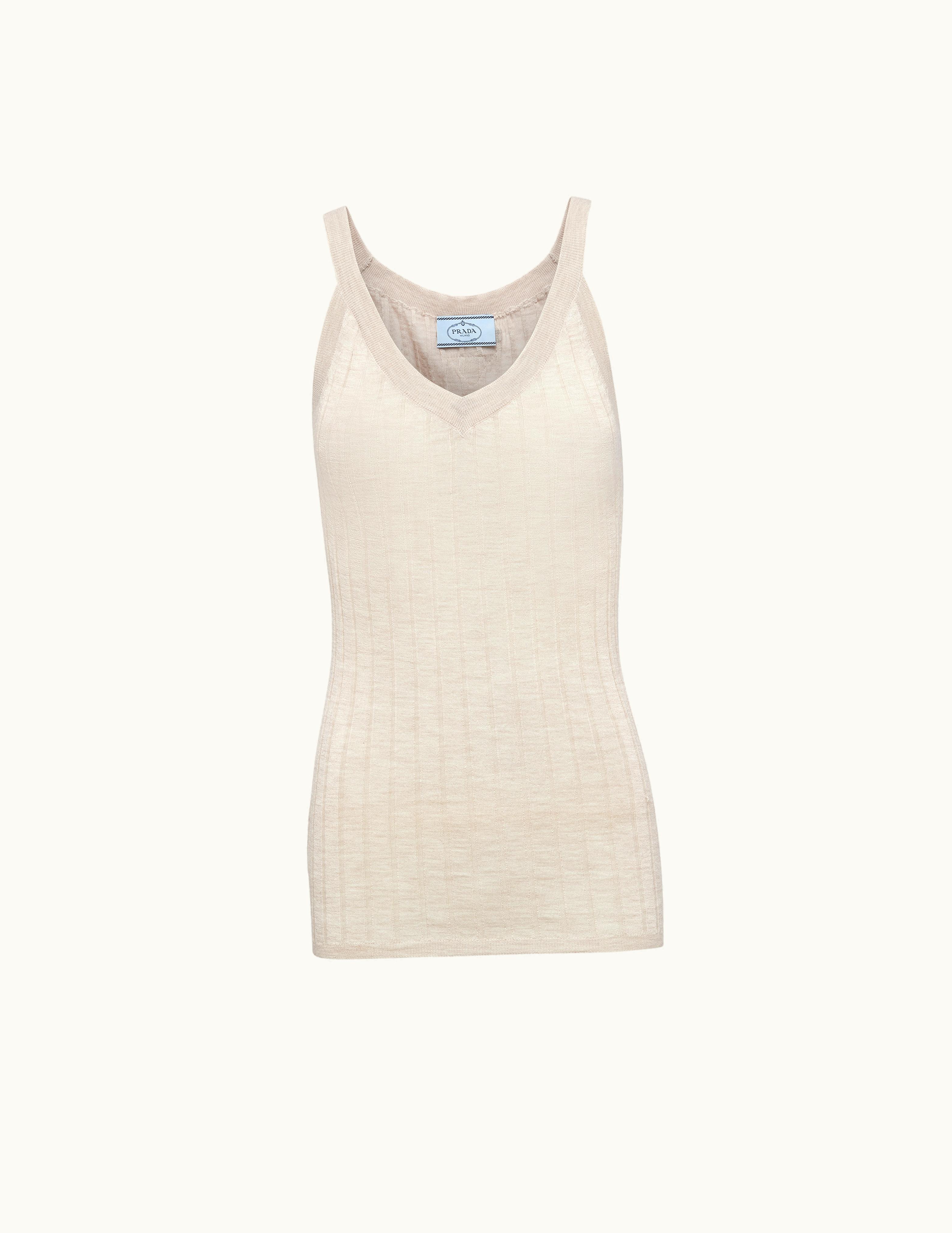 Prada Prada Cashmere And Silk Top