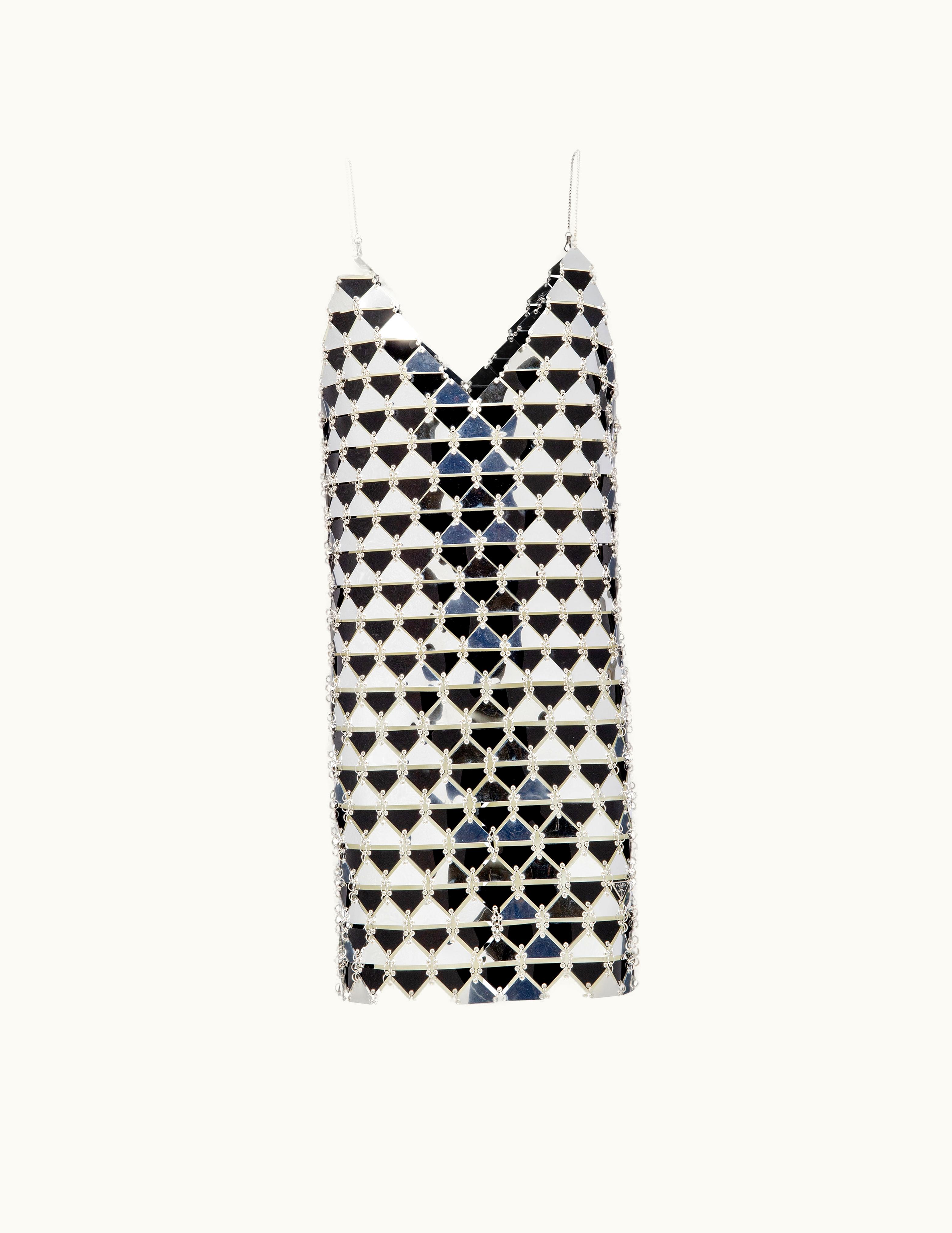Prada Prada Chainmail Maxi-Sequin Dress