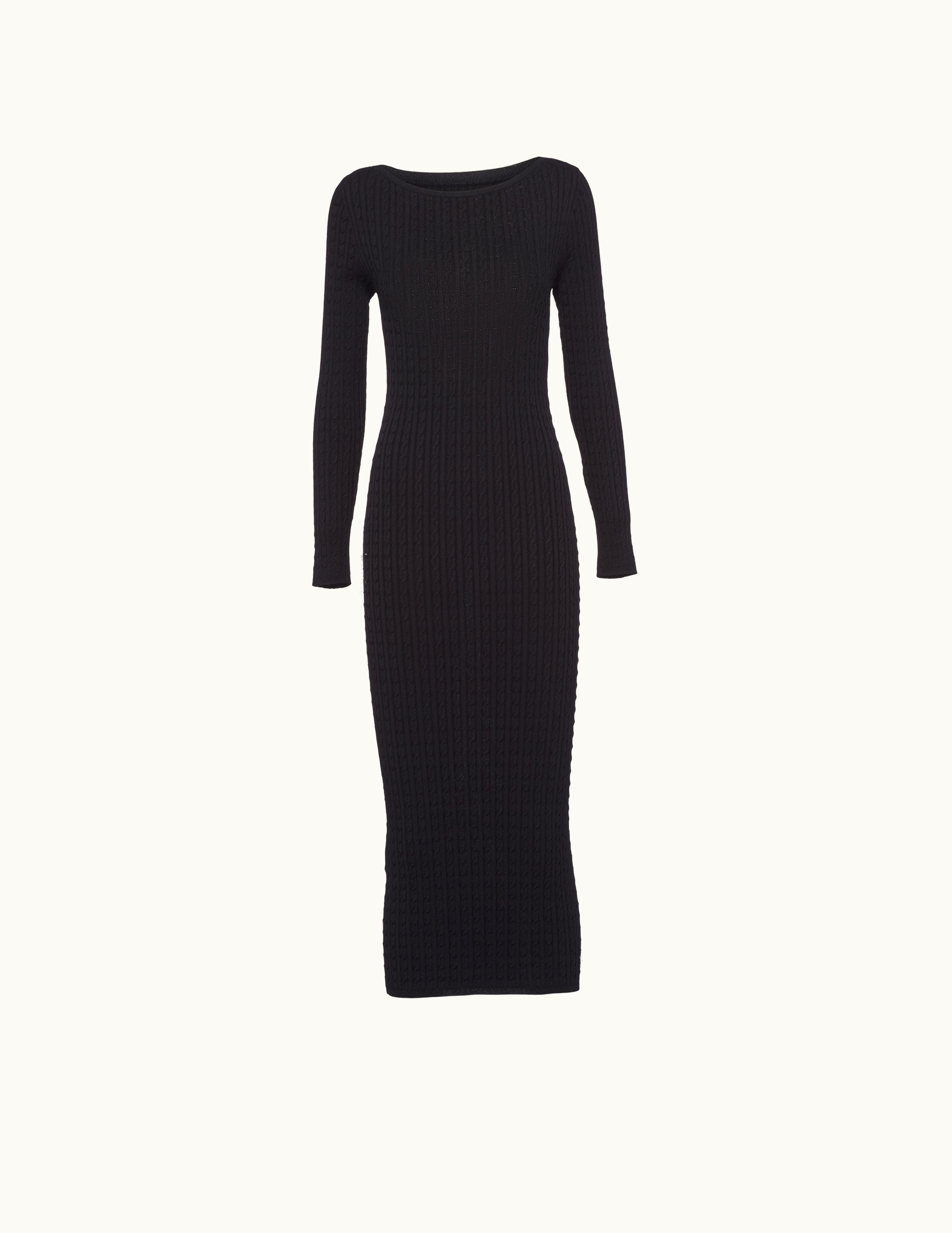 Prada Prada Viscose Boat Neck Dress