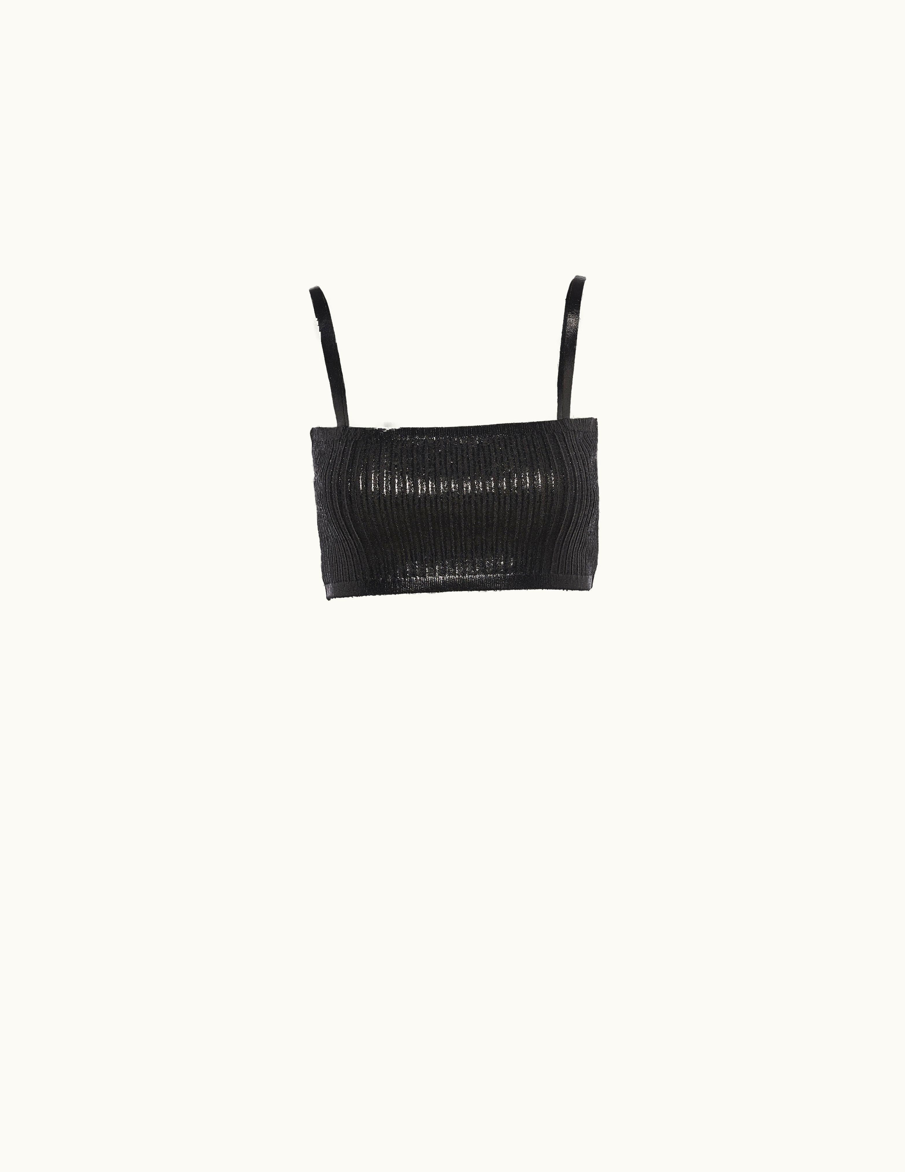 Prada Prada Lurex Crop Top UZ0155402