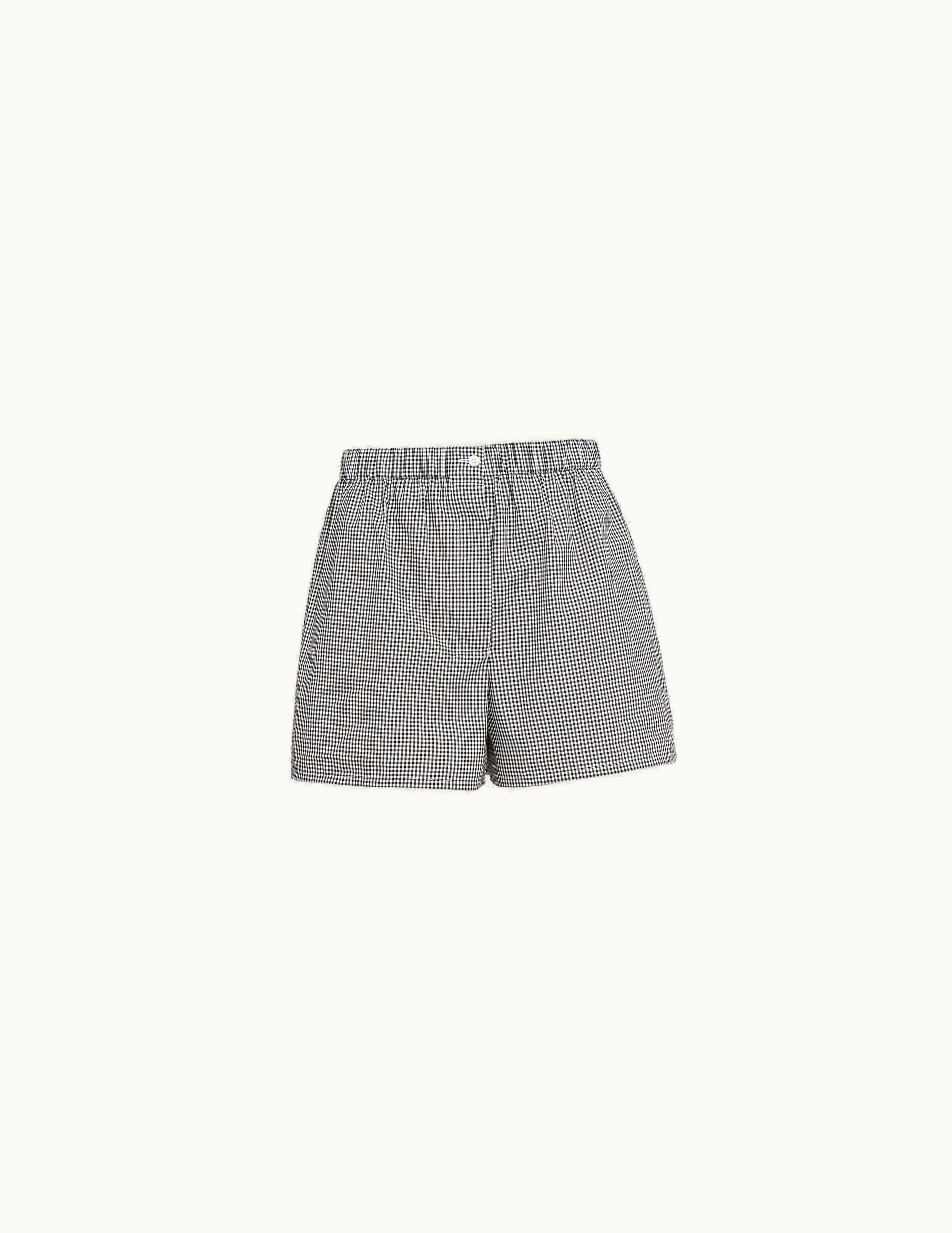Prada Prada Gingham Check Shorts