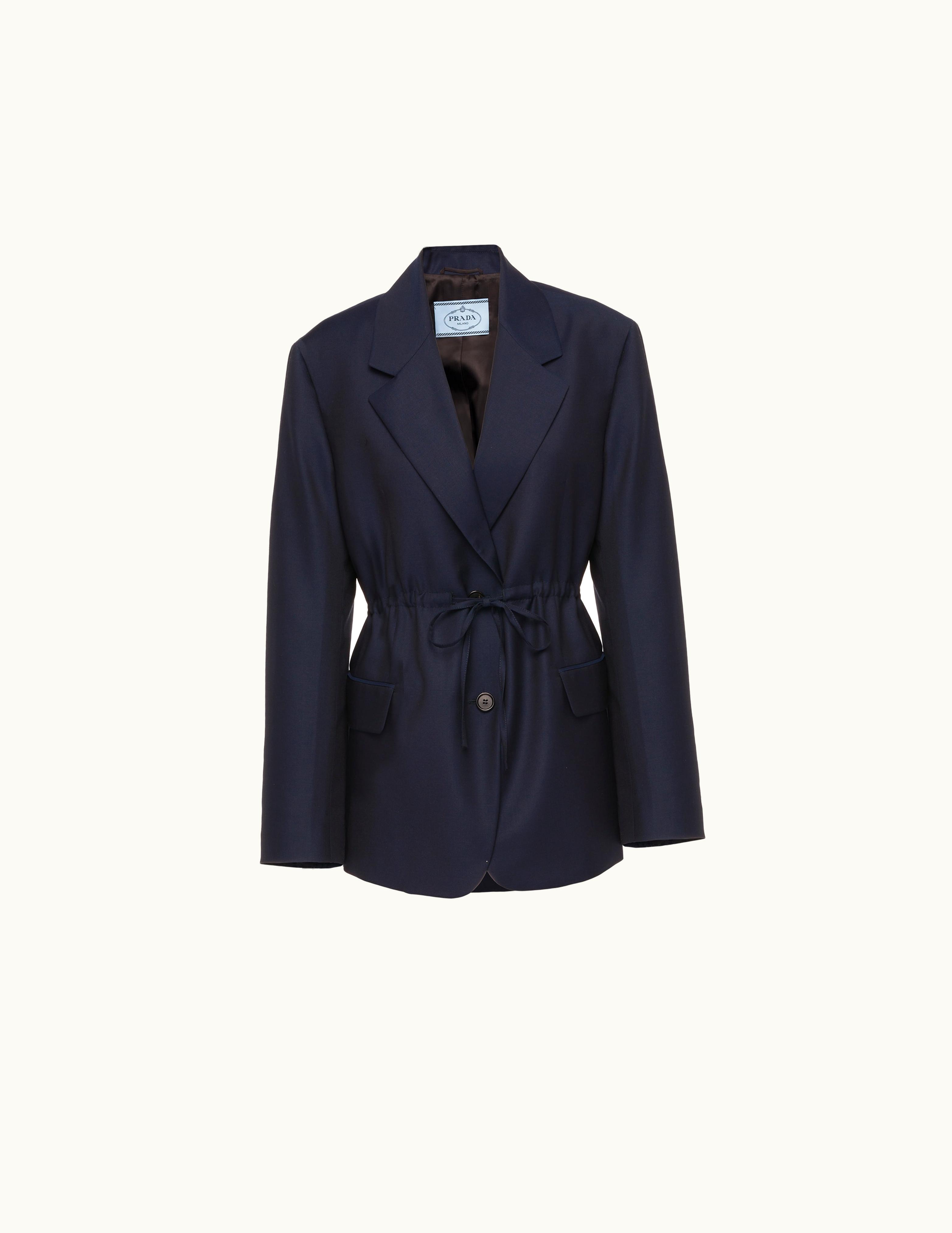 Prada Prada Single-Breasted Batavia Jacket