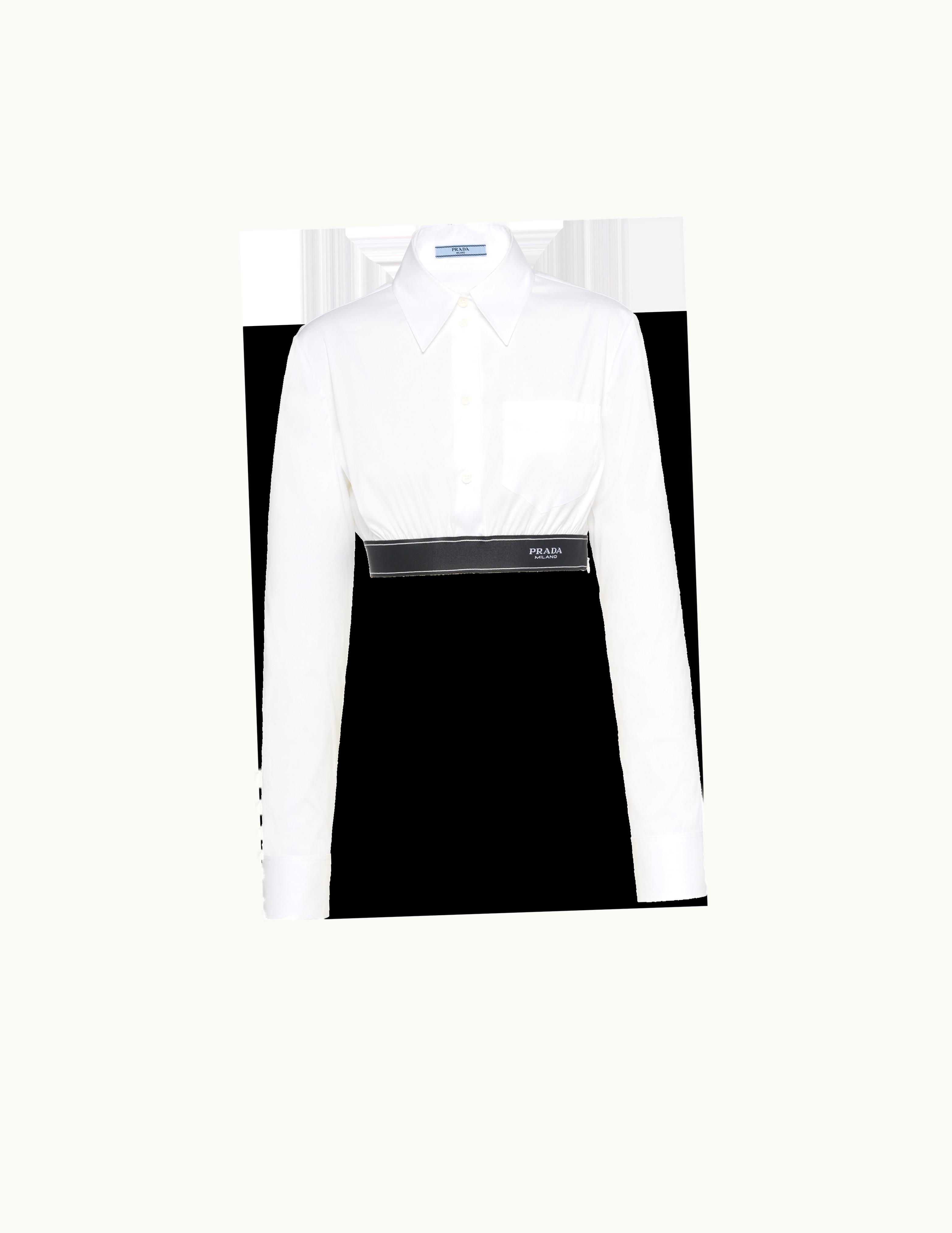 Prada Prada Stretch Poplin Shirt UZ0155455