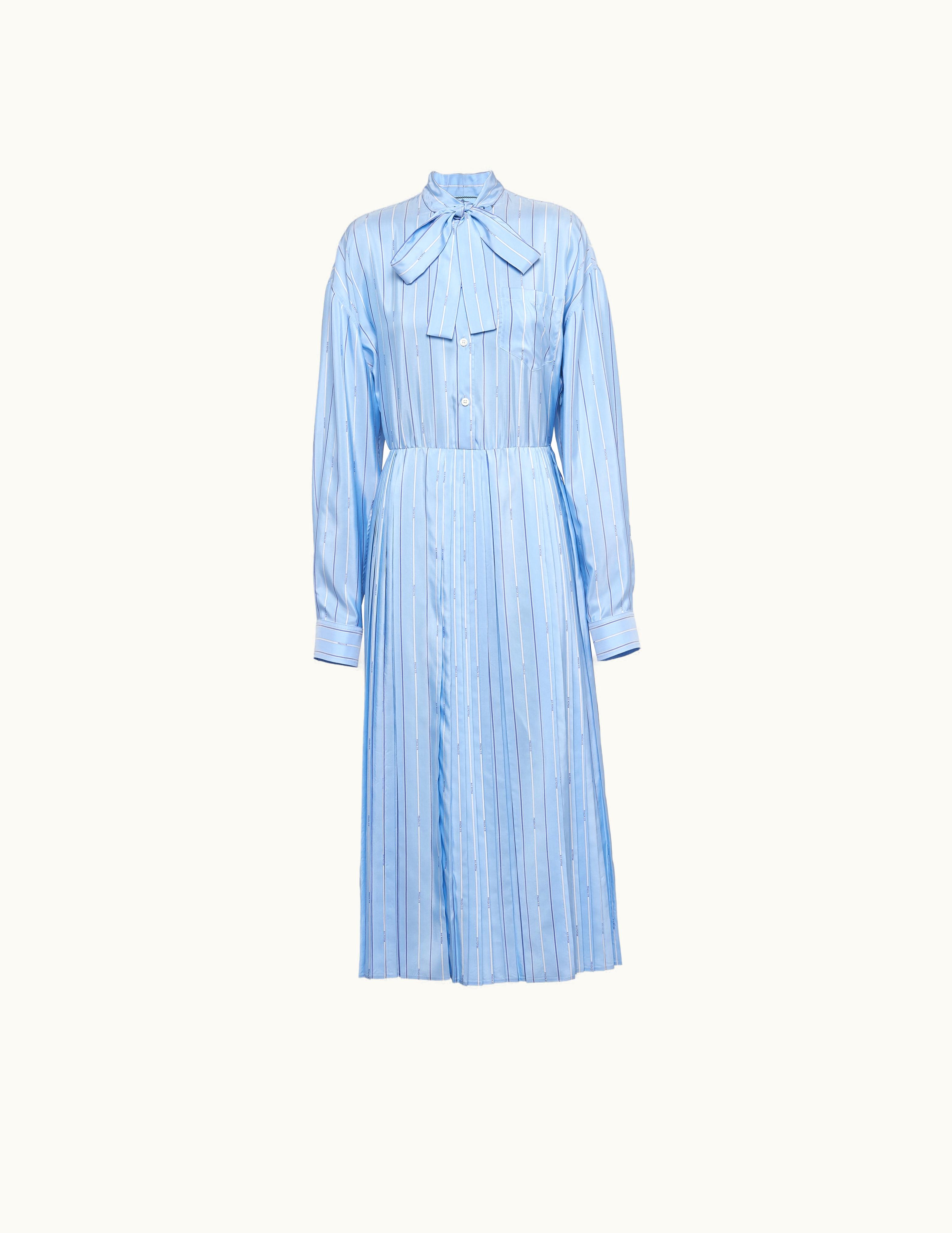 Prada Prada Printed Pongee Dress