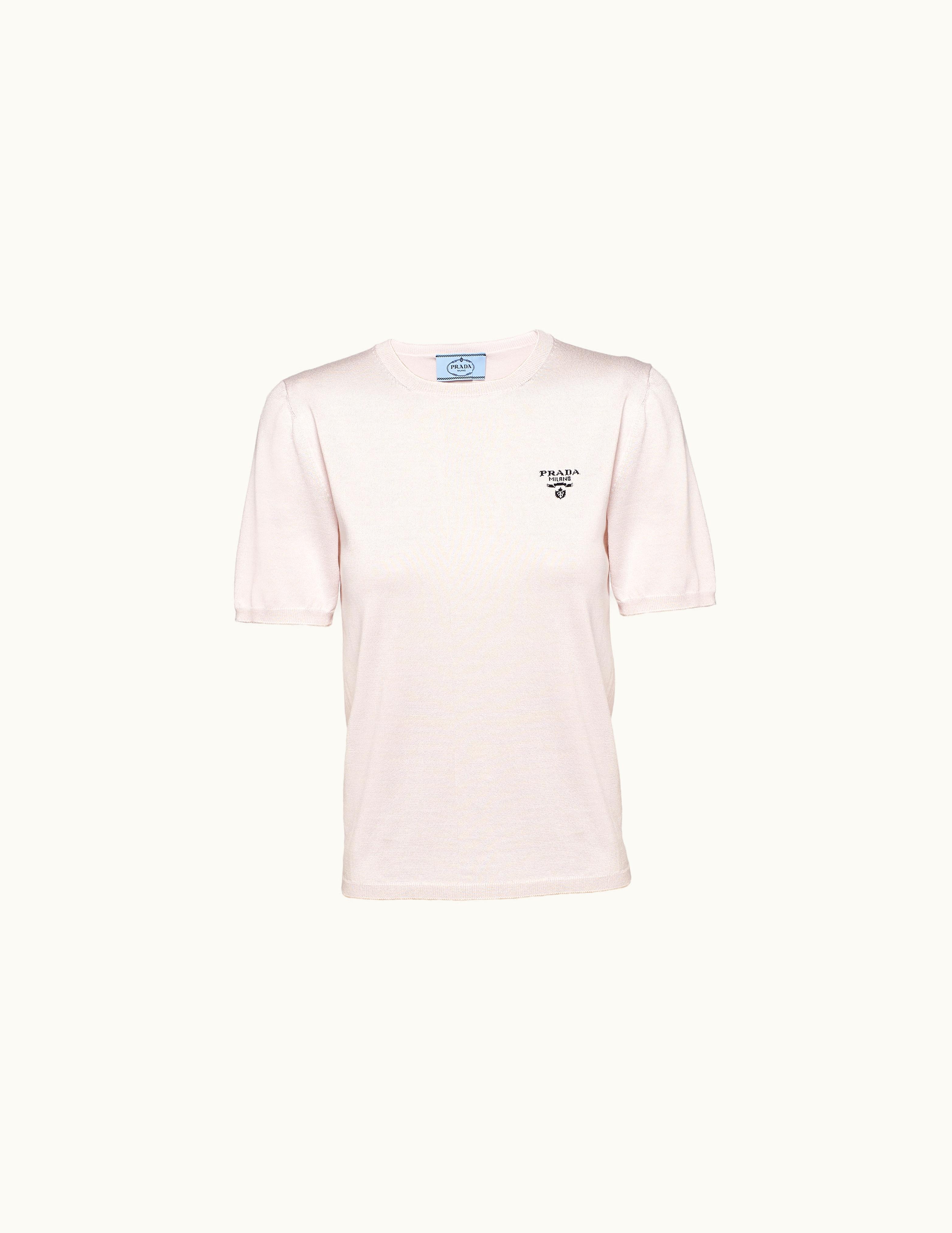 Prada Prada Silk And Cotton Sweater UZ0155462