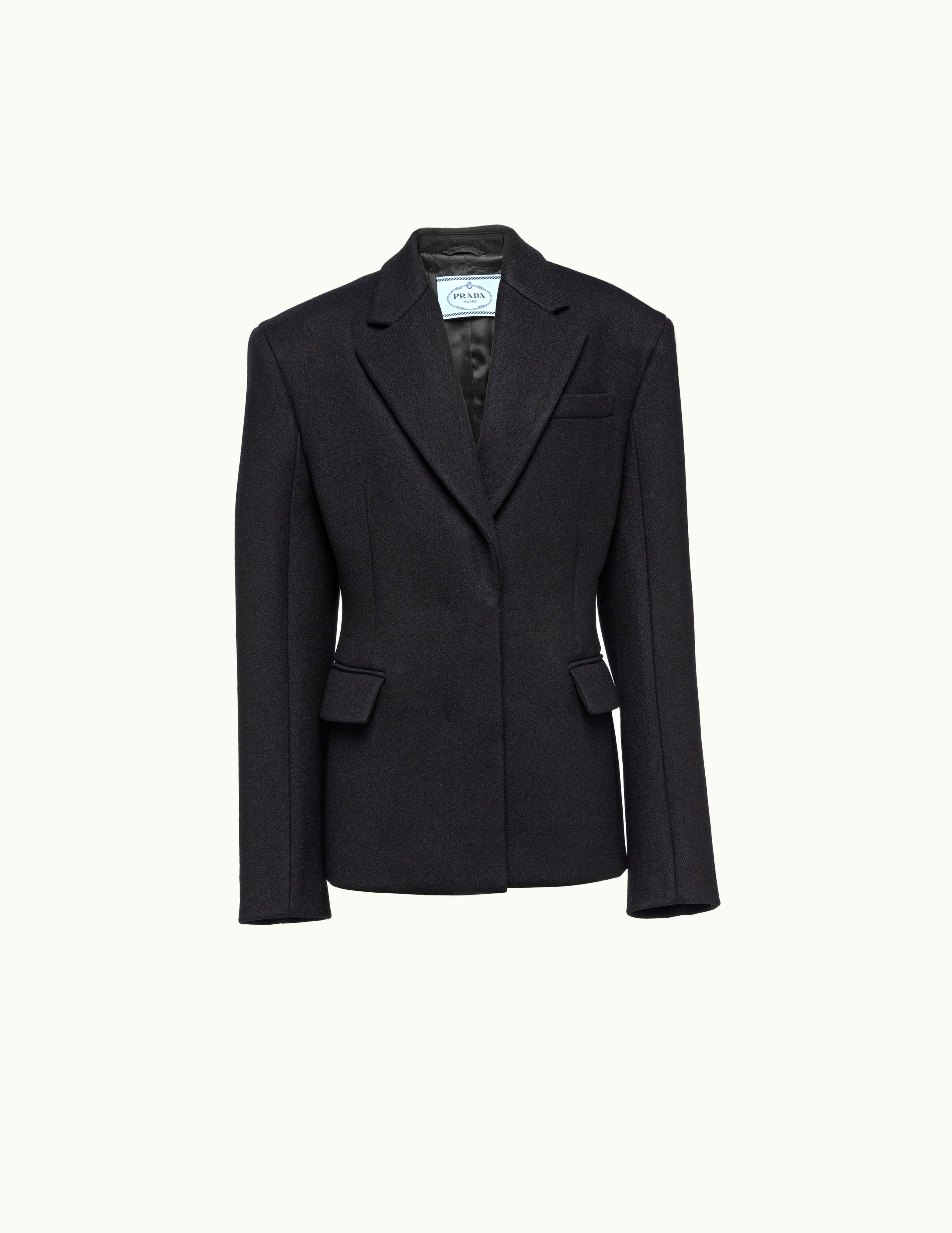 Prada Prada Single-Breasted Cloth Jacket UZ0155471