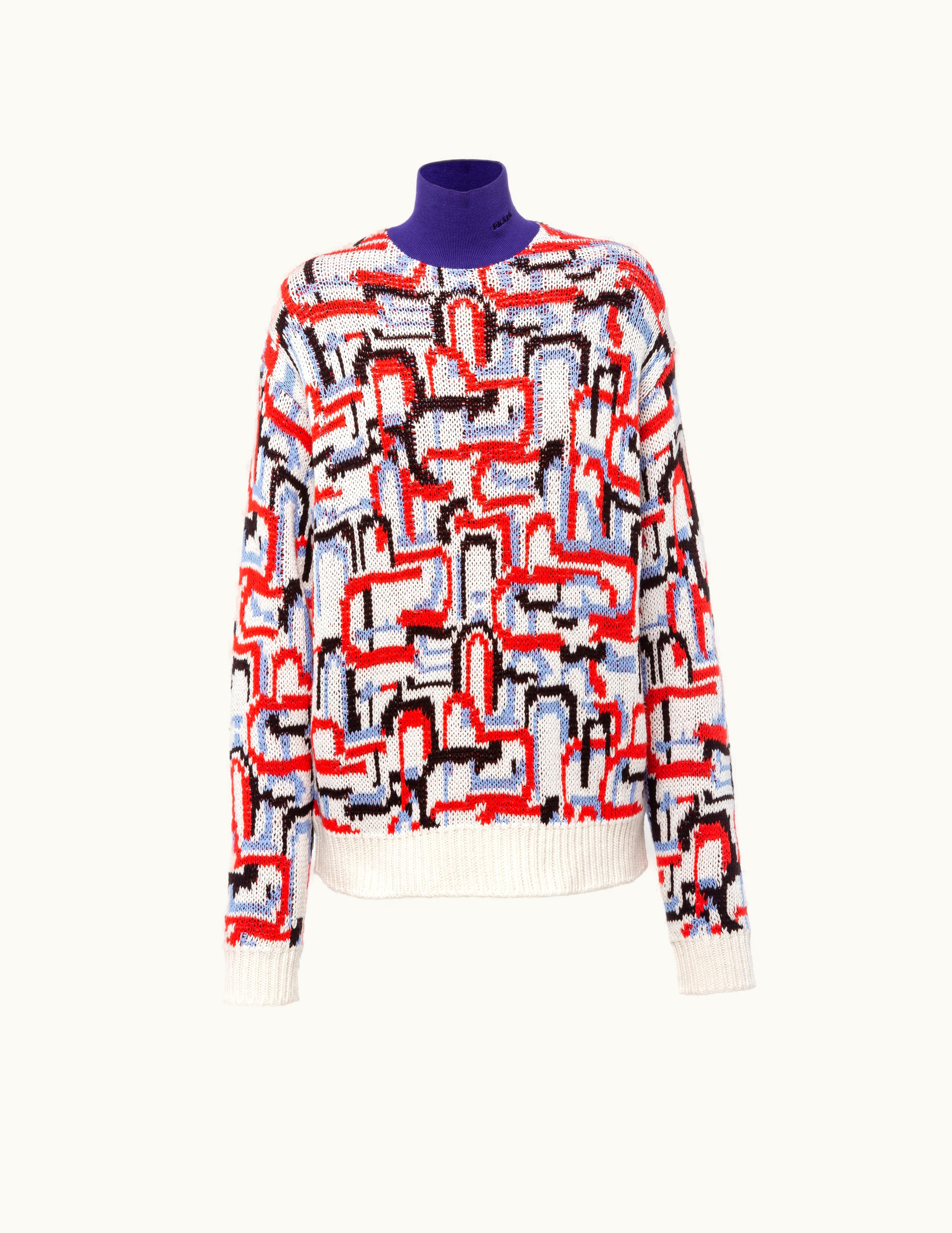 Prada Prada Cashmere And Wool Turtleneck Sweater UZ0155497