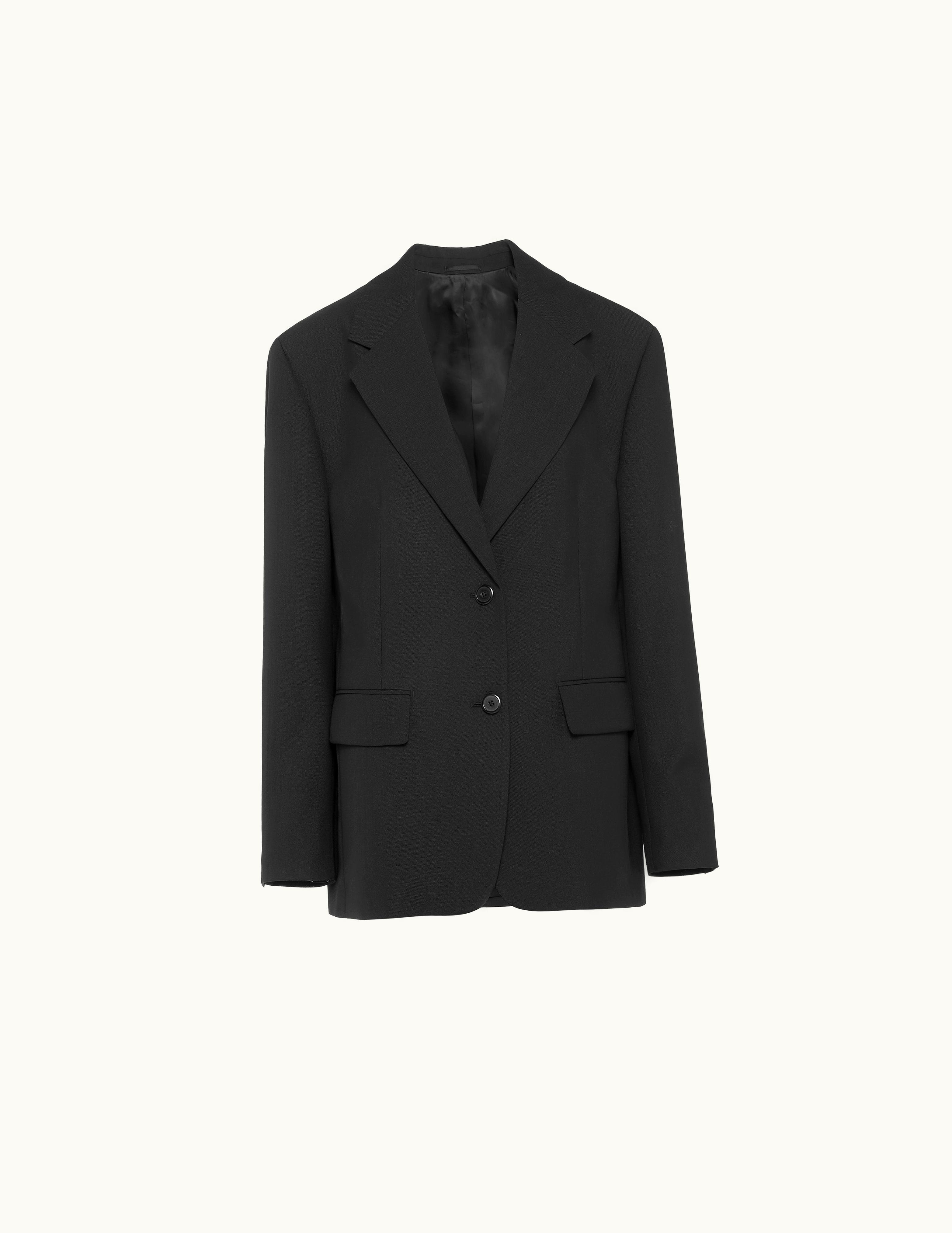 Prada Prada Single-Breasted Wool Jacket UZ0155515