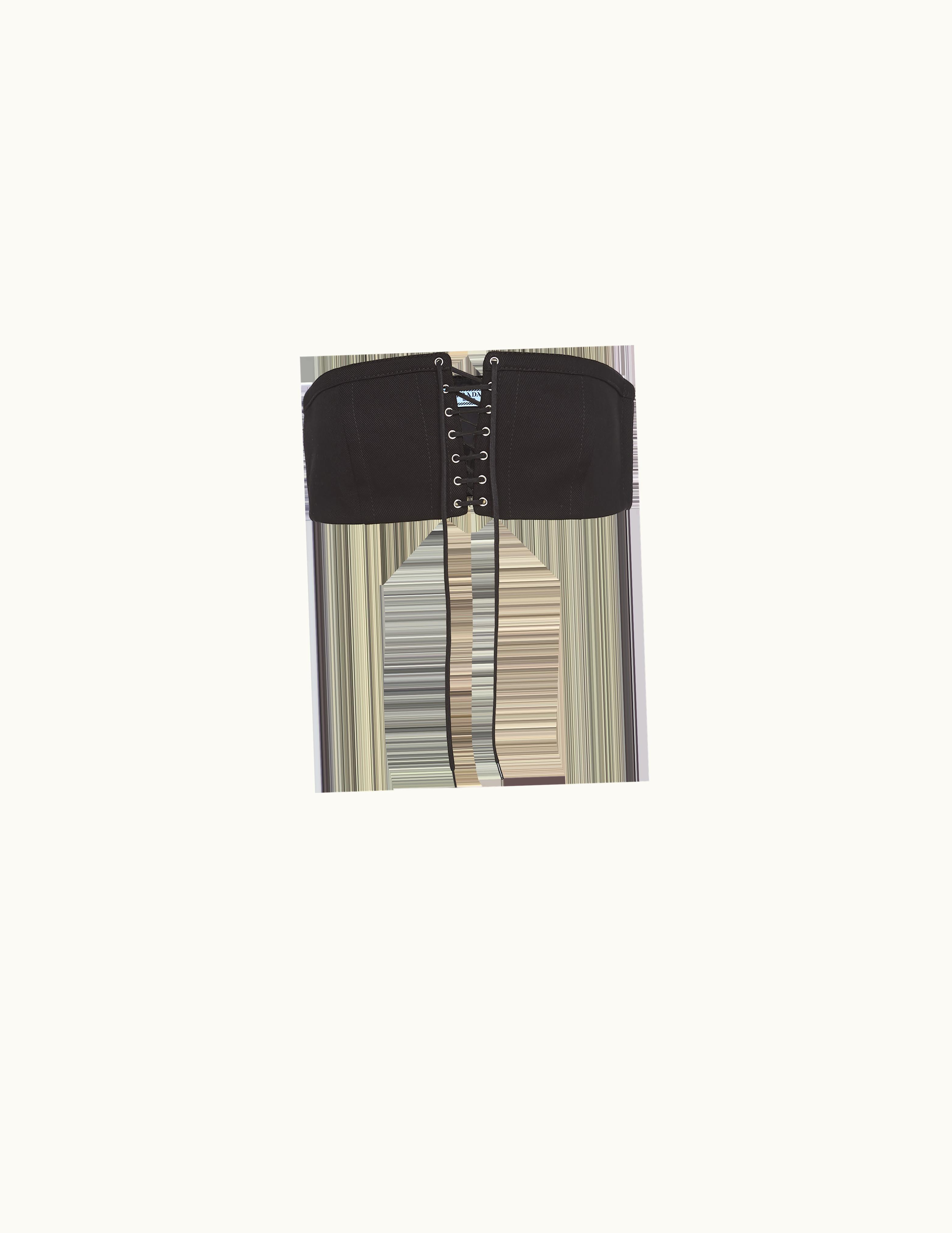 Prada Prada Drill Crop Top