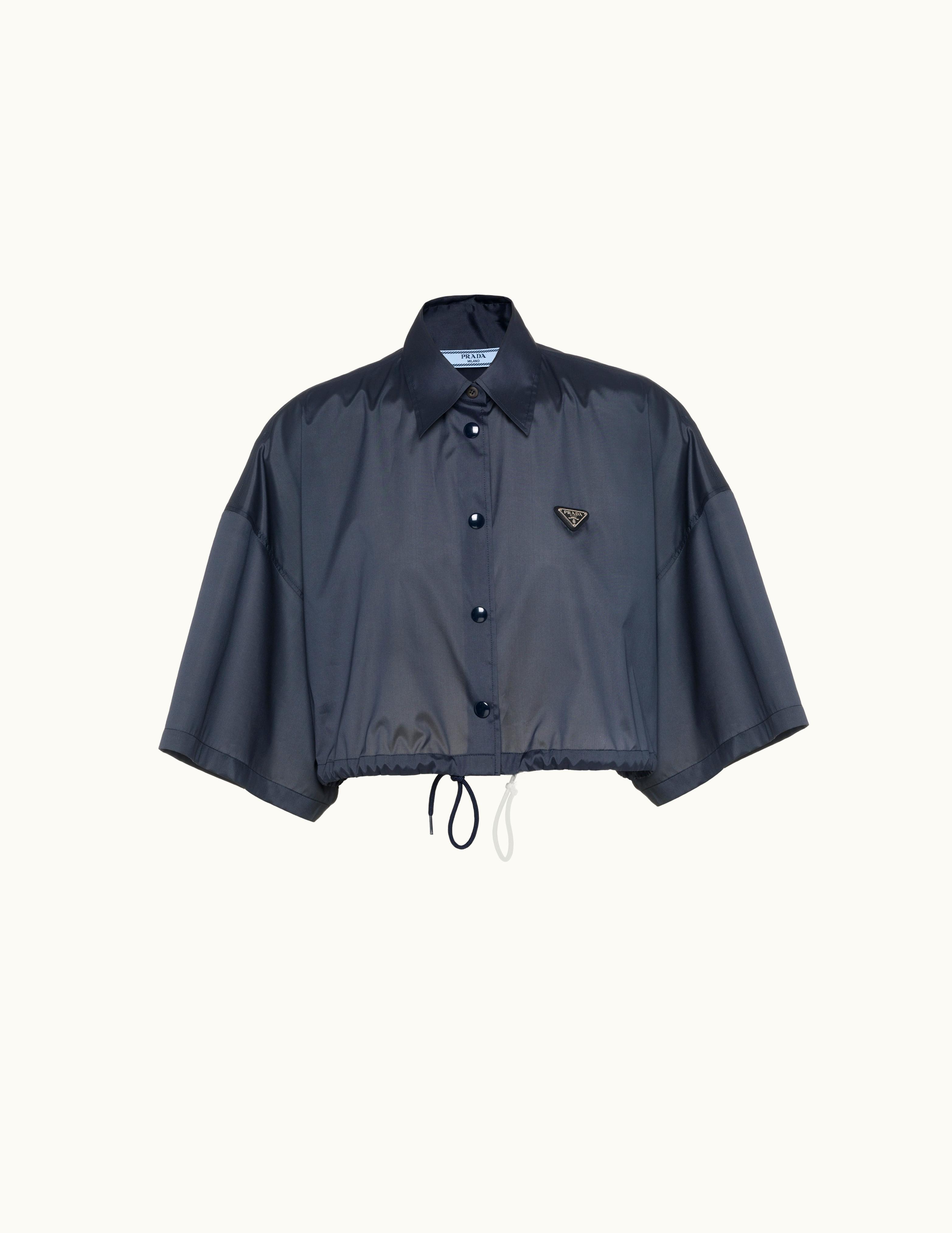 Prada Prada Technical Silk Shirt