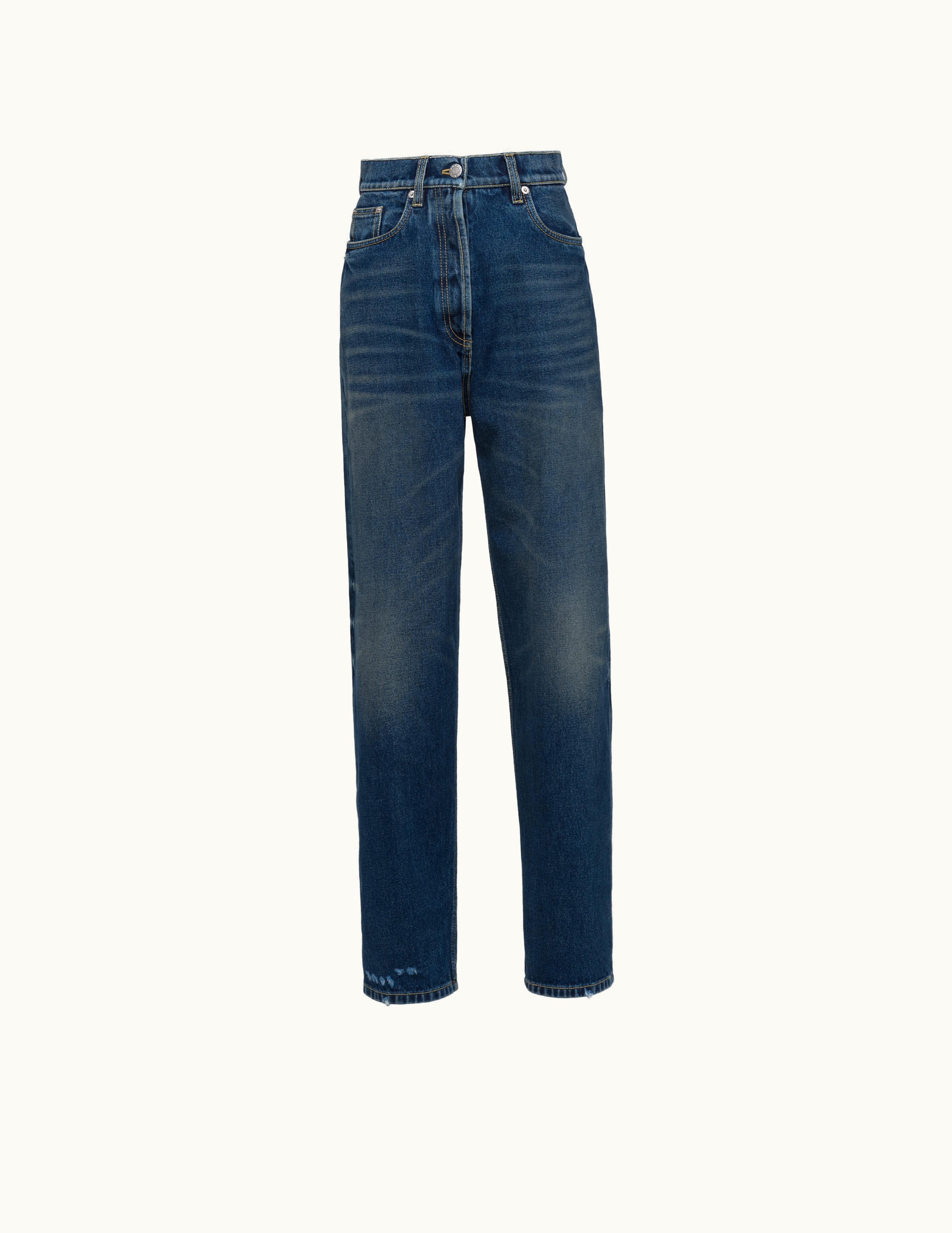 Prada Prada Five-Pocket Denim Trousers