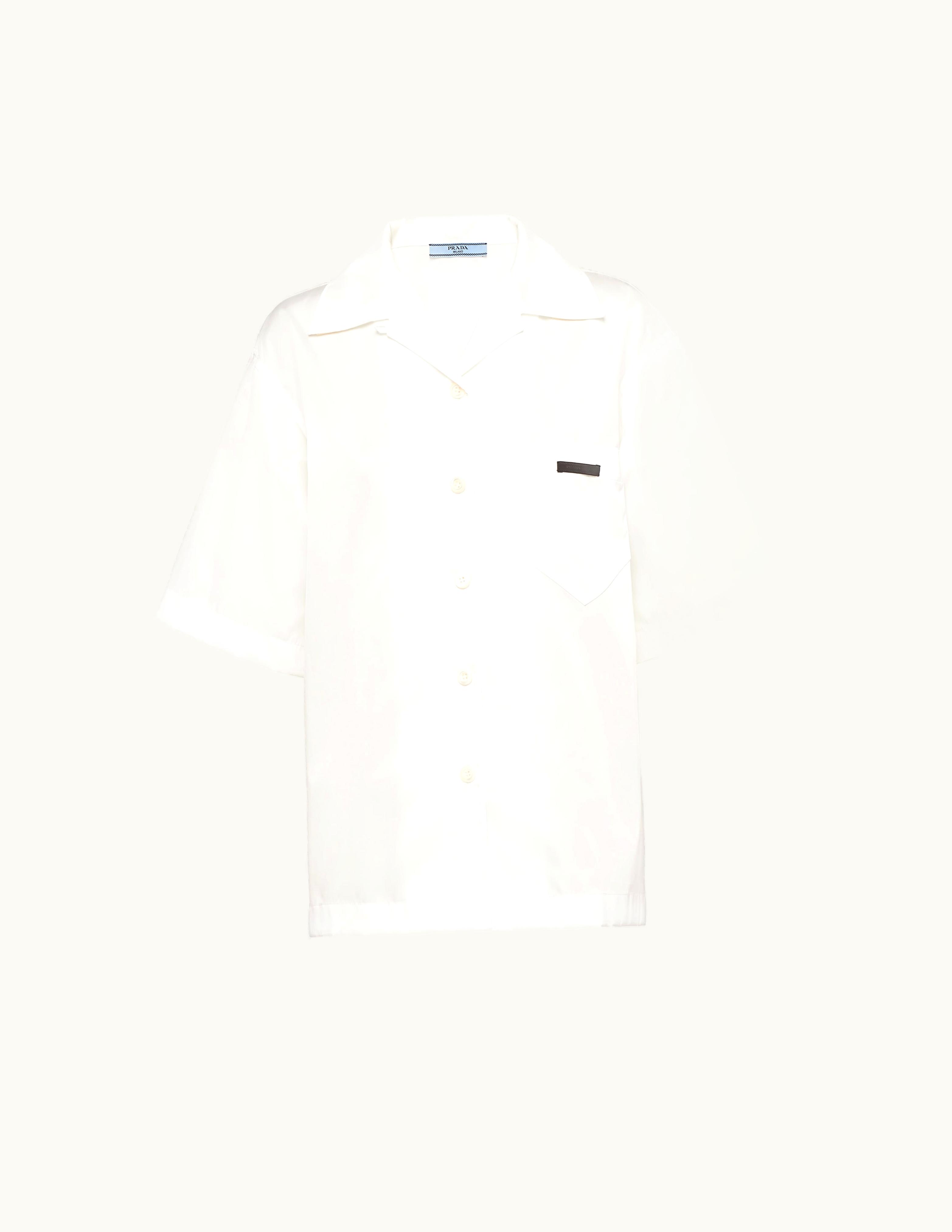Prada Prada Re-Nylon Gabardine Short-Sleeved Shirt UZ0155611