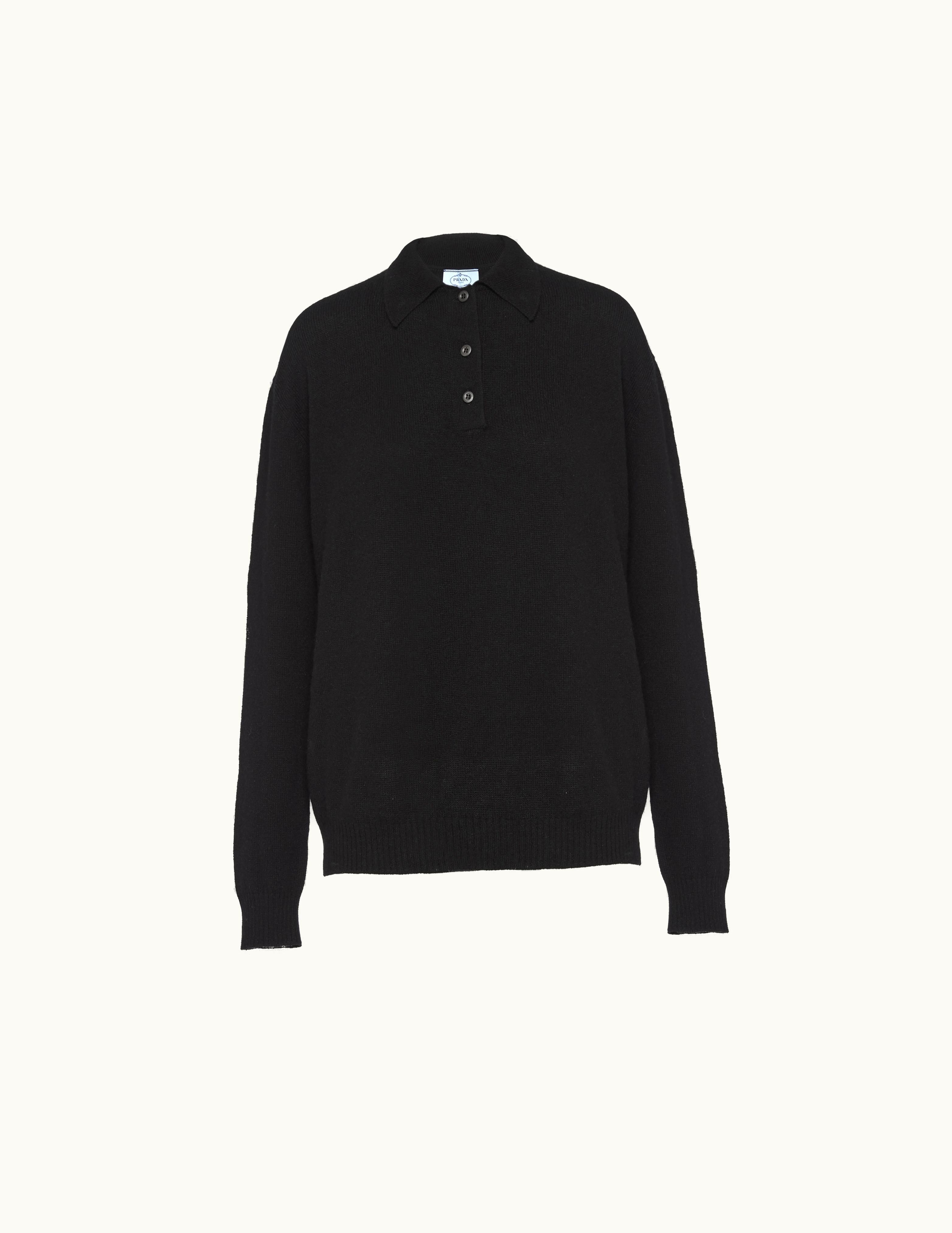 Prada Prada Cashmere Polo Shirt UZ0155643