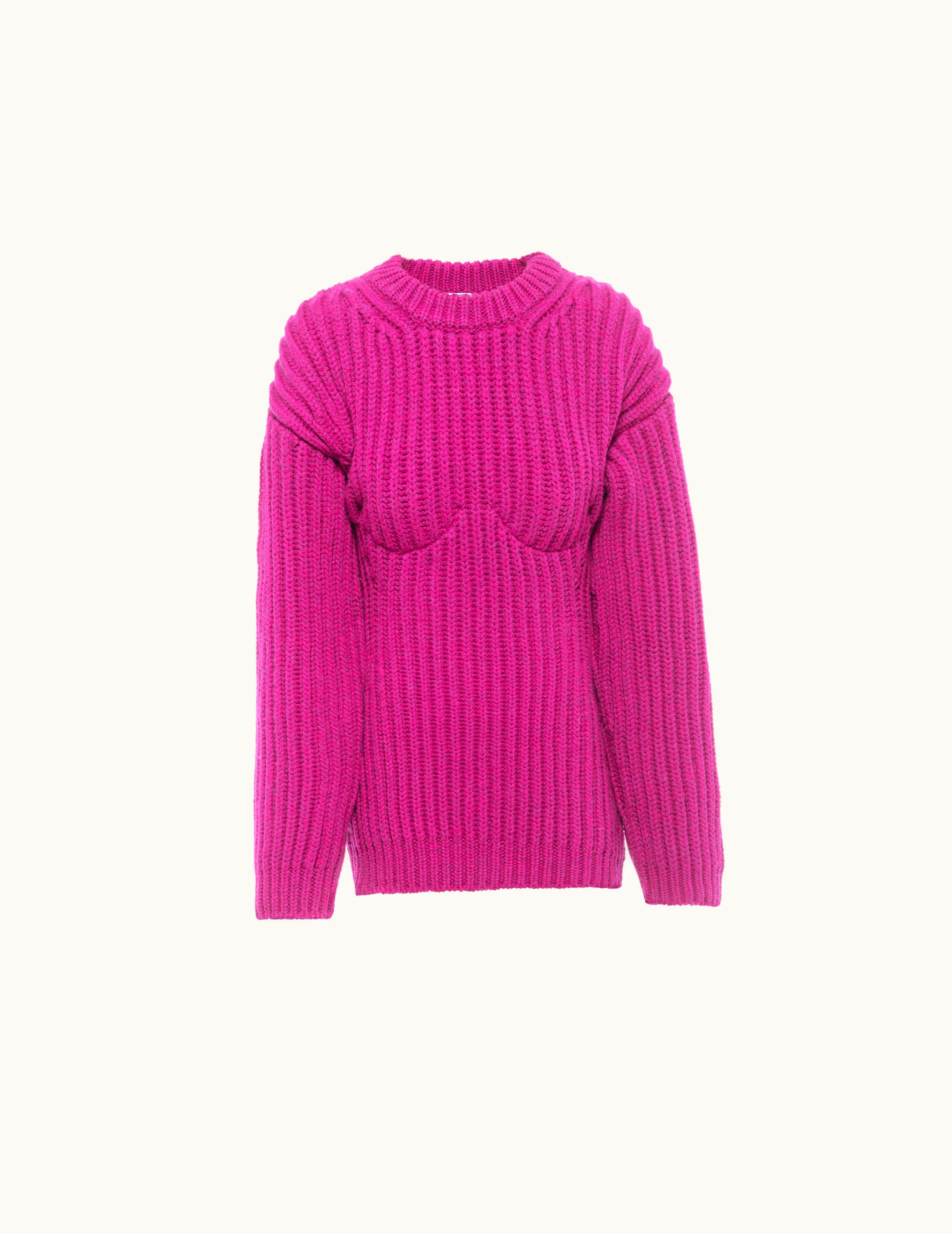 Prada Prada Shetland Wool Crew-Neck Sweater UZ0155644